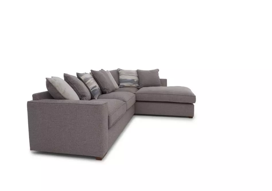 Cory Fabric Corner Chaise Scatter Back Sofa