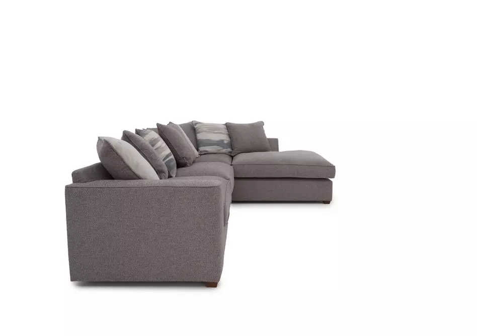 Cory Fabric Corner Chaise Scatter Back Sofa