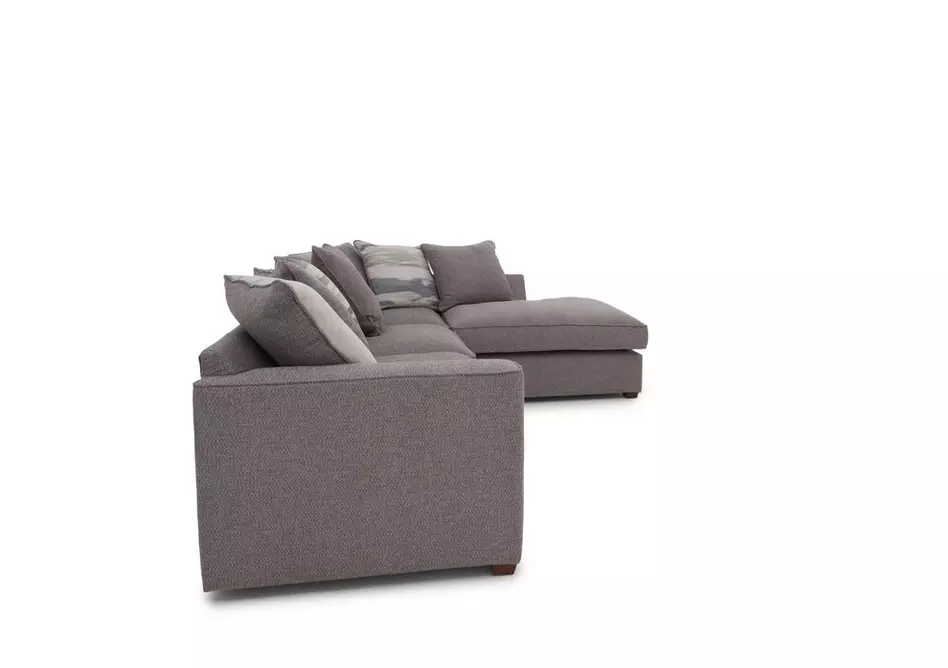 Cory Fabric Corner Chaise Scatter Back Sofa