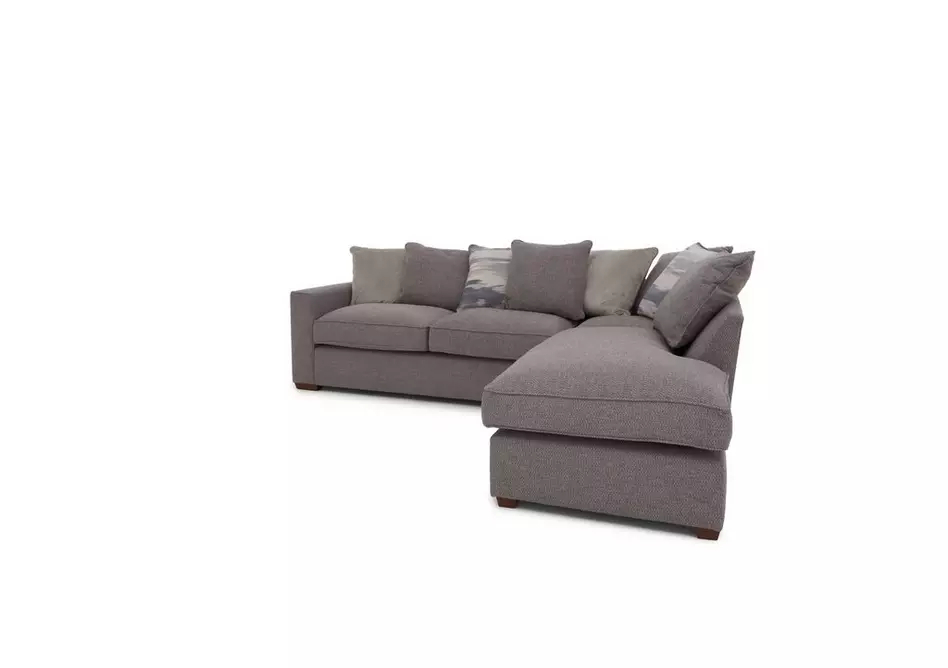 Cory Fabric Corner Chaise Scatter Back Sofa