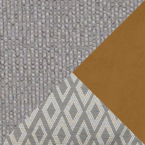 Cory Small Fabric Corner Scatter Back Sofa in Dallas Silver Mustard Pack on Furniture Village