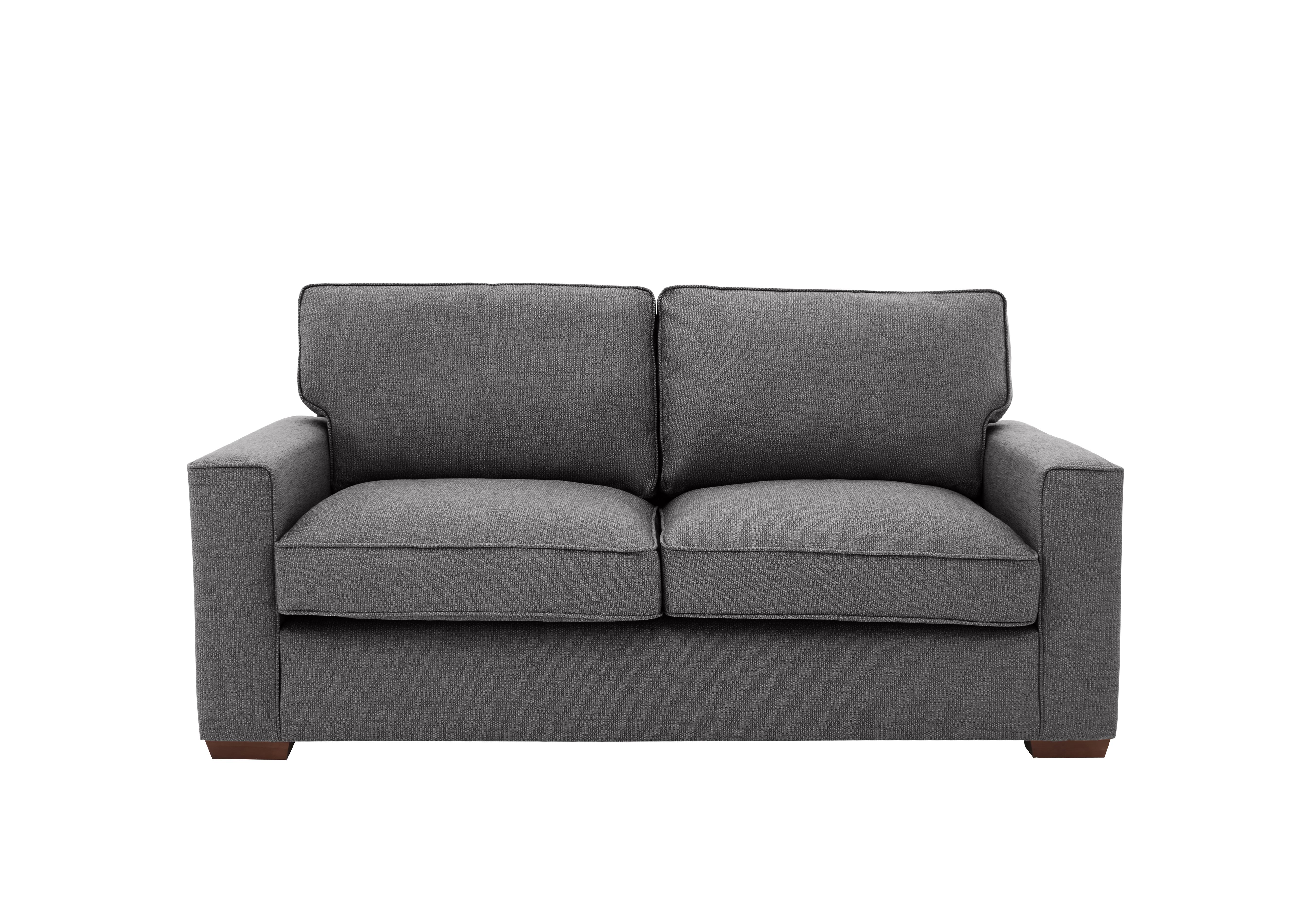 Cory 3 Seater Fabric Classic Back Sofa Bed in Dallas Charcoal on Furniture Village