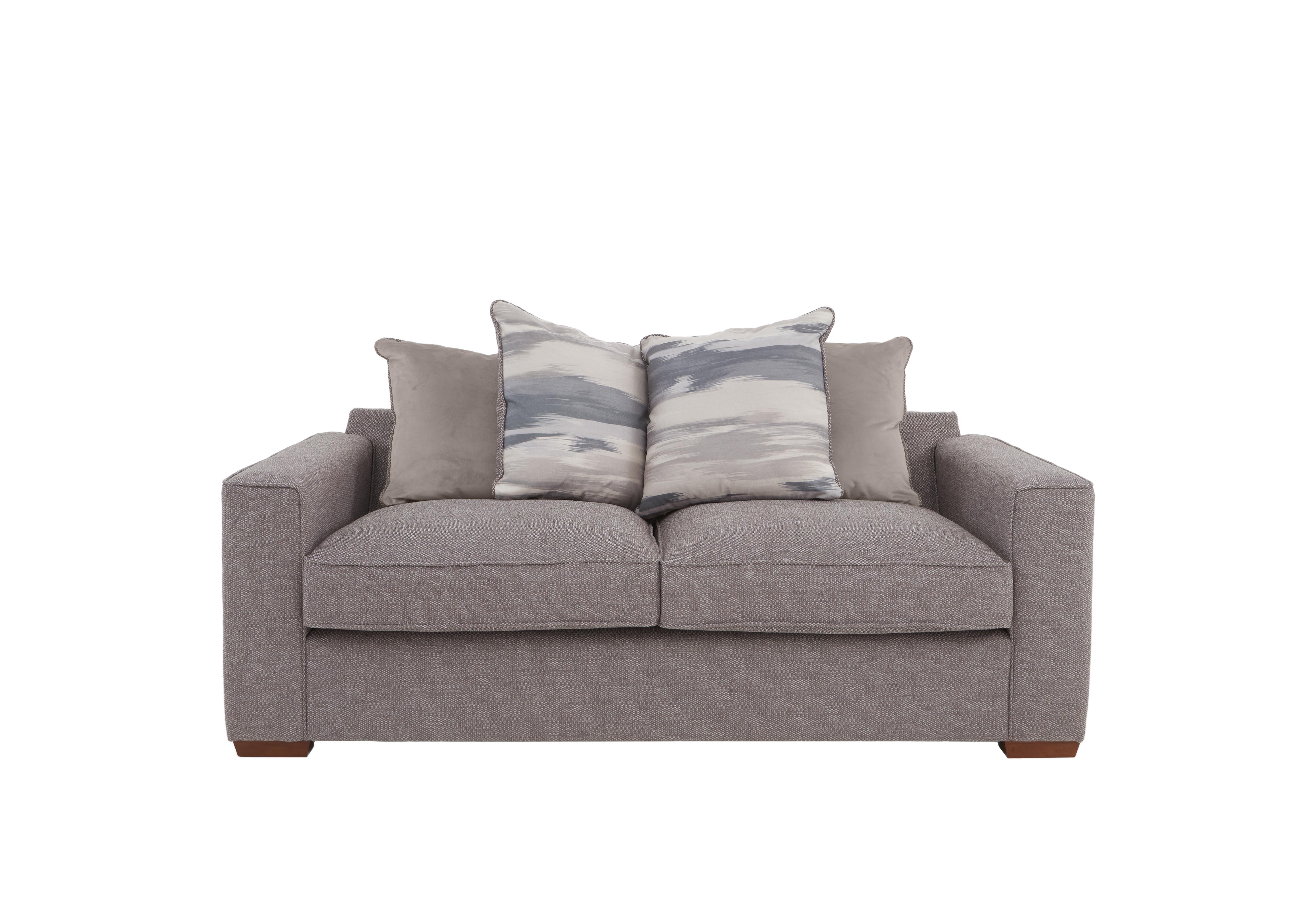 Cory 2 Seater Fabric Scatter Back Sofa Bed in Dallas Taupe Taupe Pack on Furniture Village
