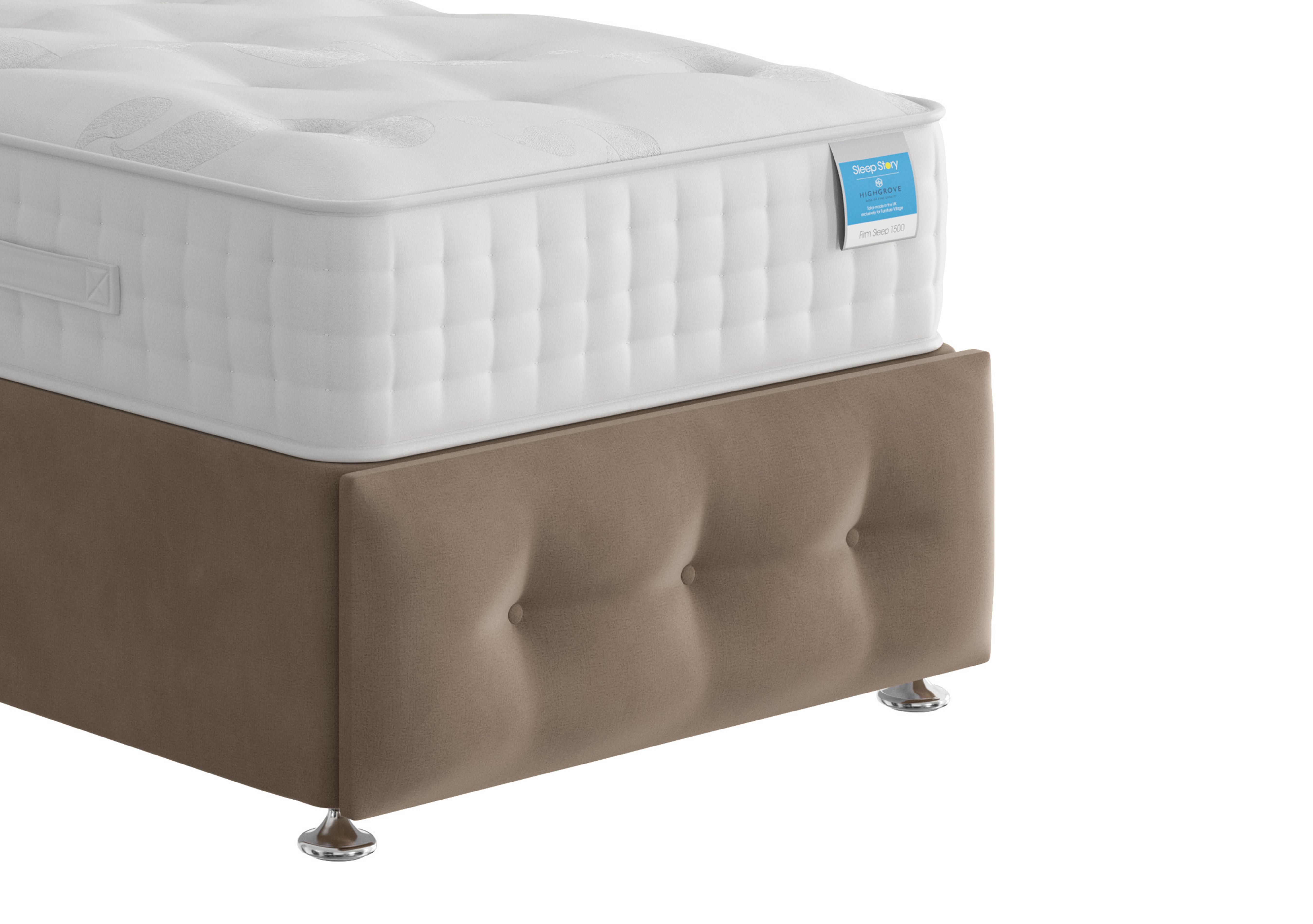 Reef Footboard in Lace Caramel on Furniture Village