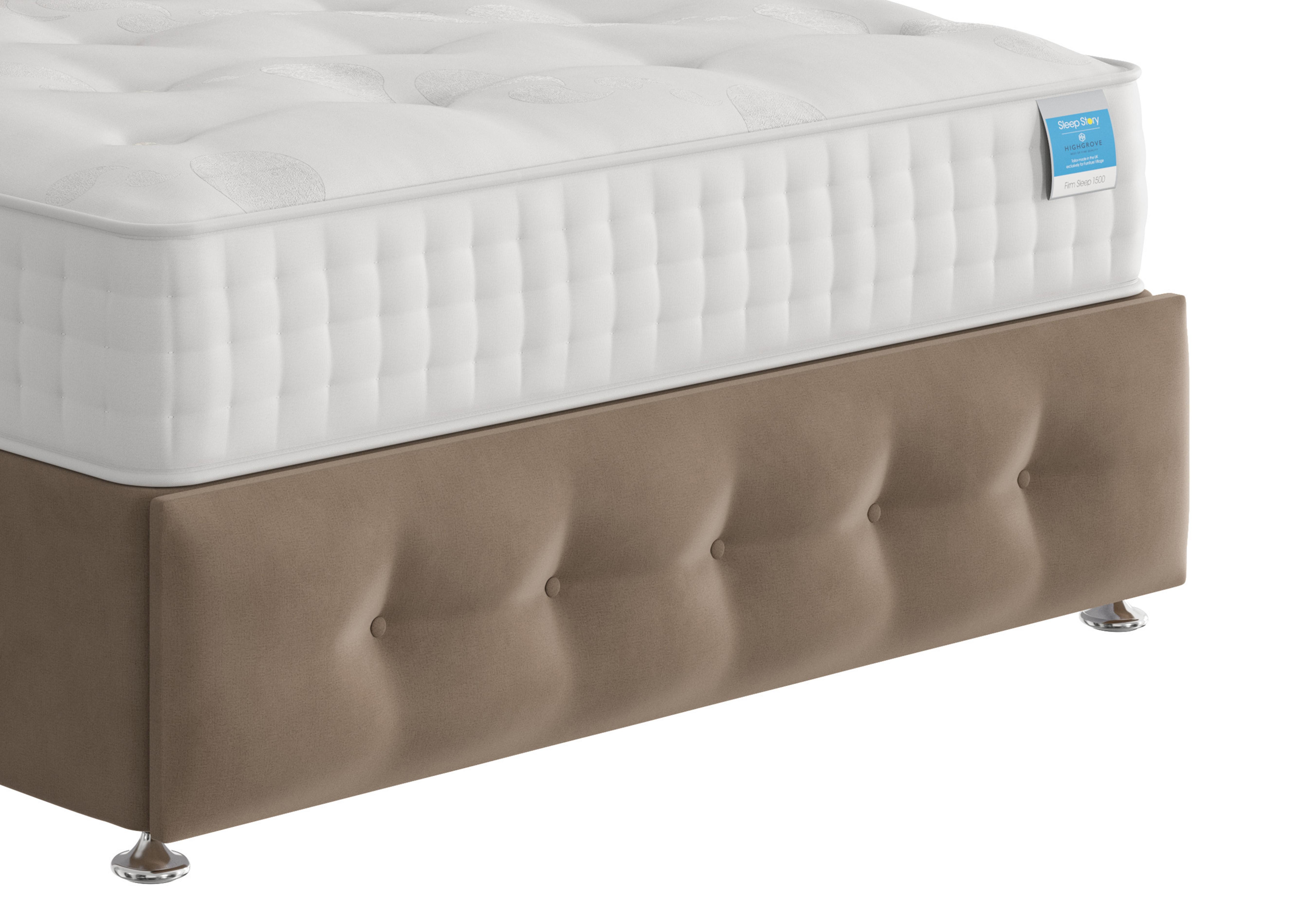 Reef Footboard in Lace Caramel on Furniture Village