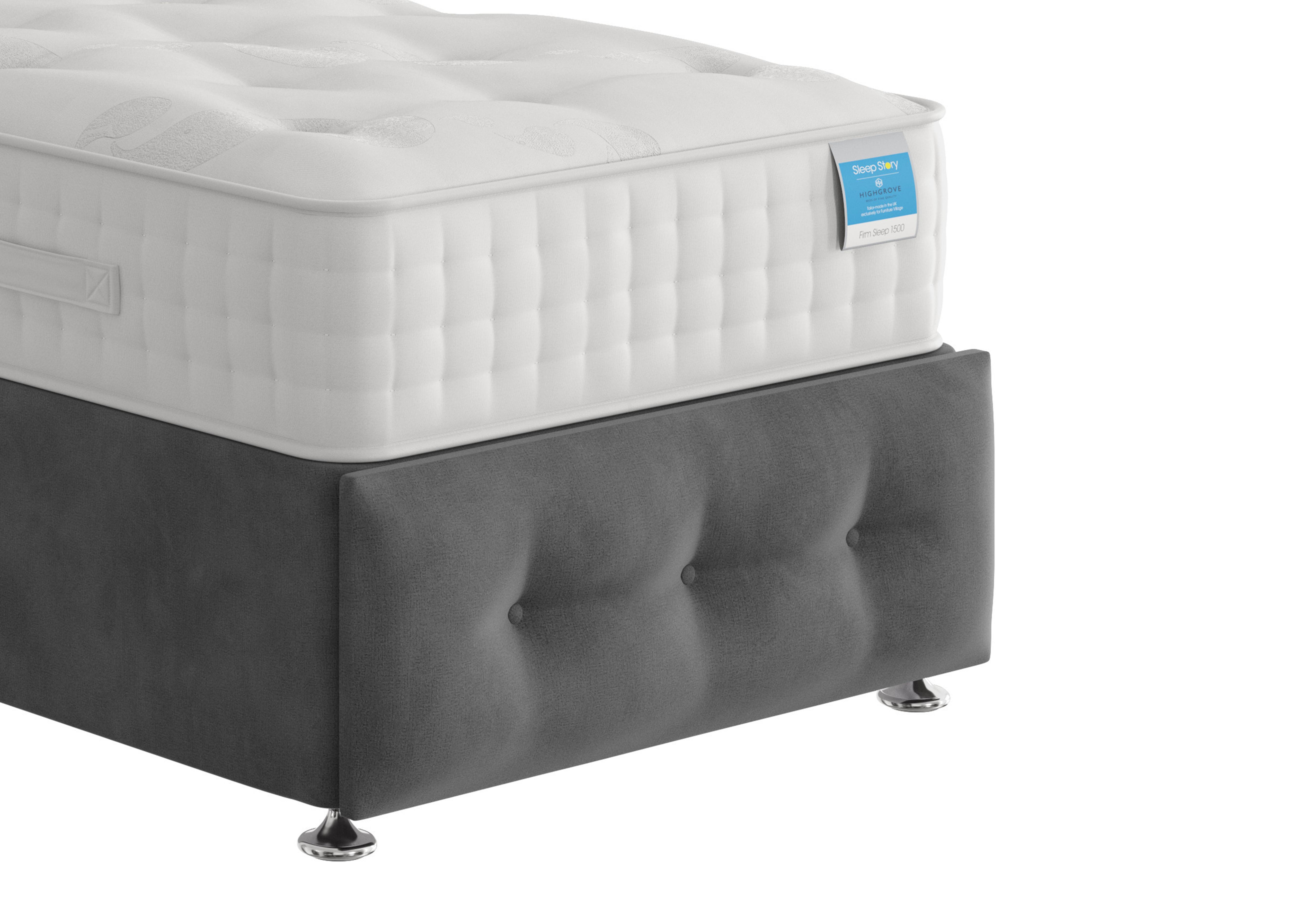 Reef Footboard in Lace Domino on Furniture Village