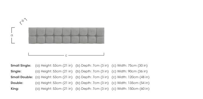 Dice Footboard in  on Furniture Village
