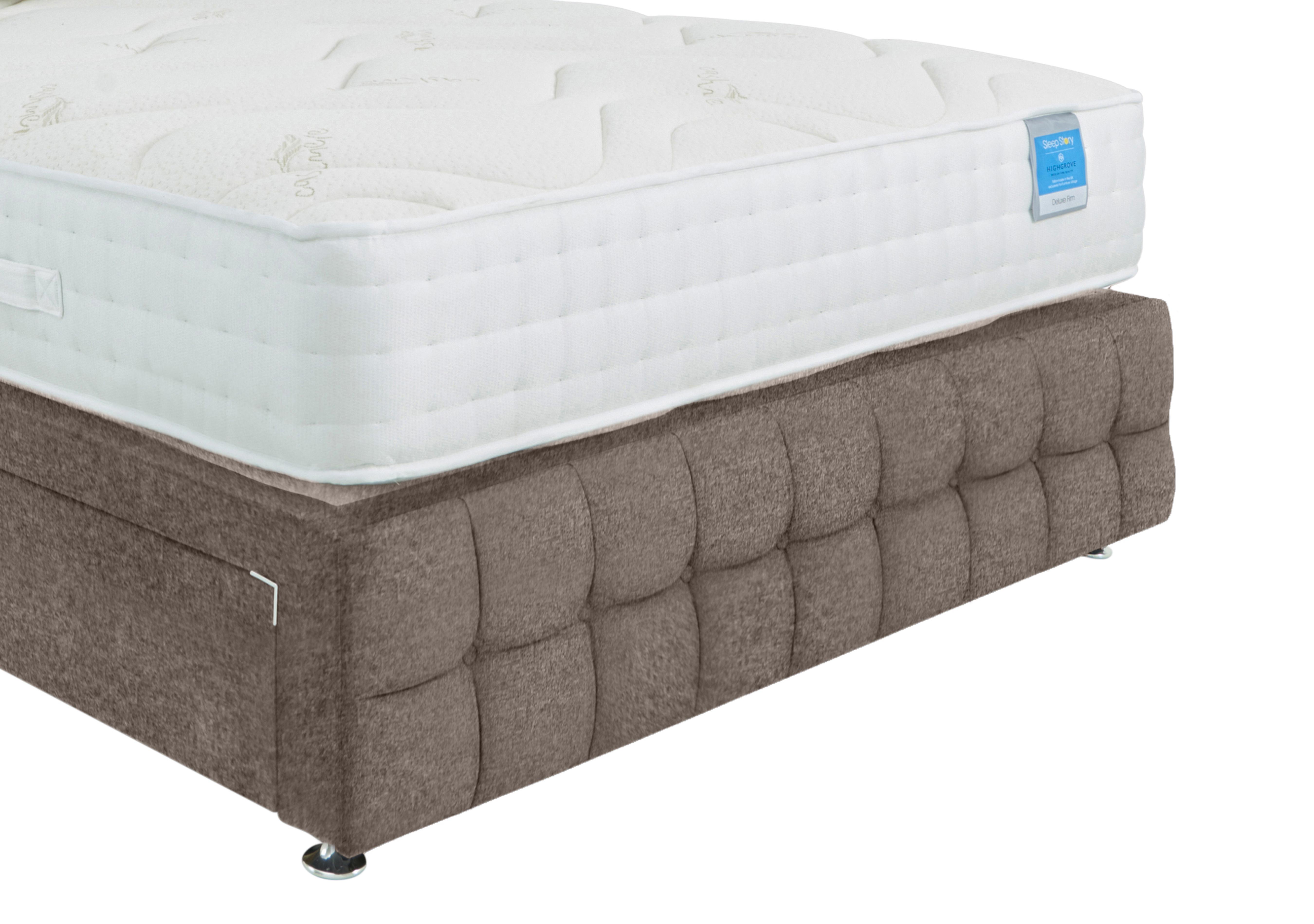 Dice Footboard in Orkney Taupe on Furniture Village