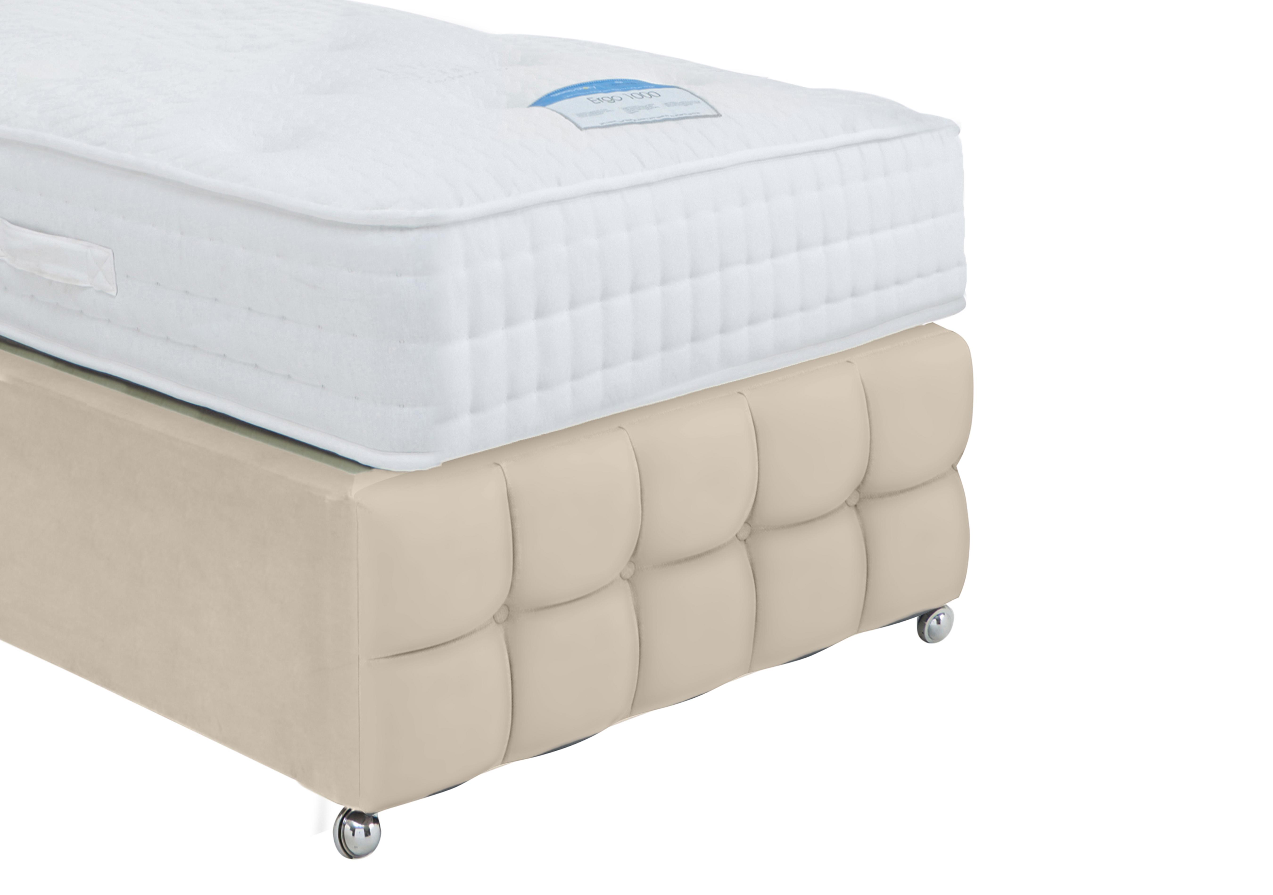 Dice Footboard in Plush Ecru on Furniture Village