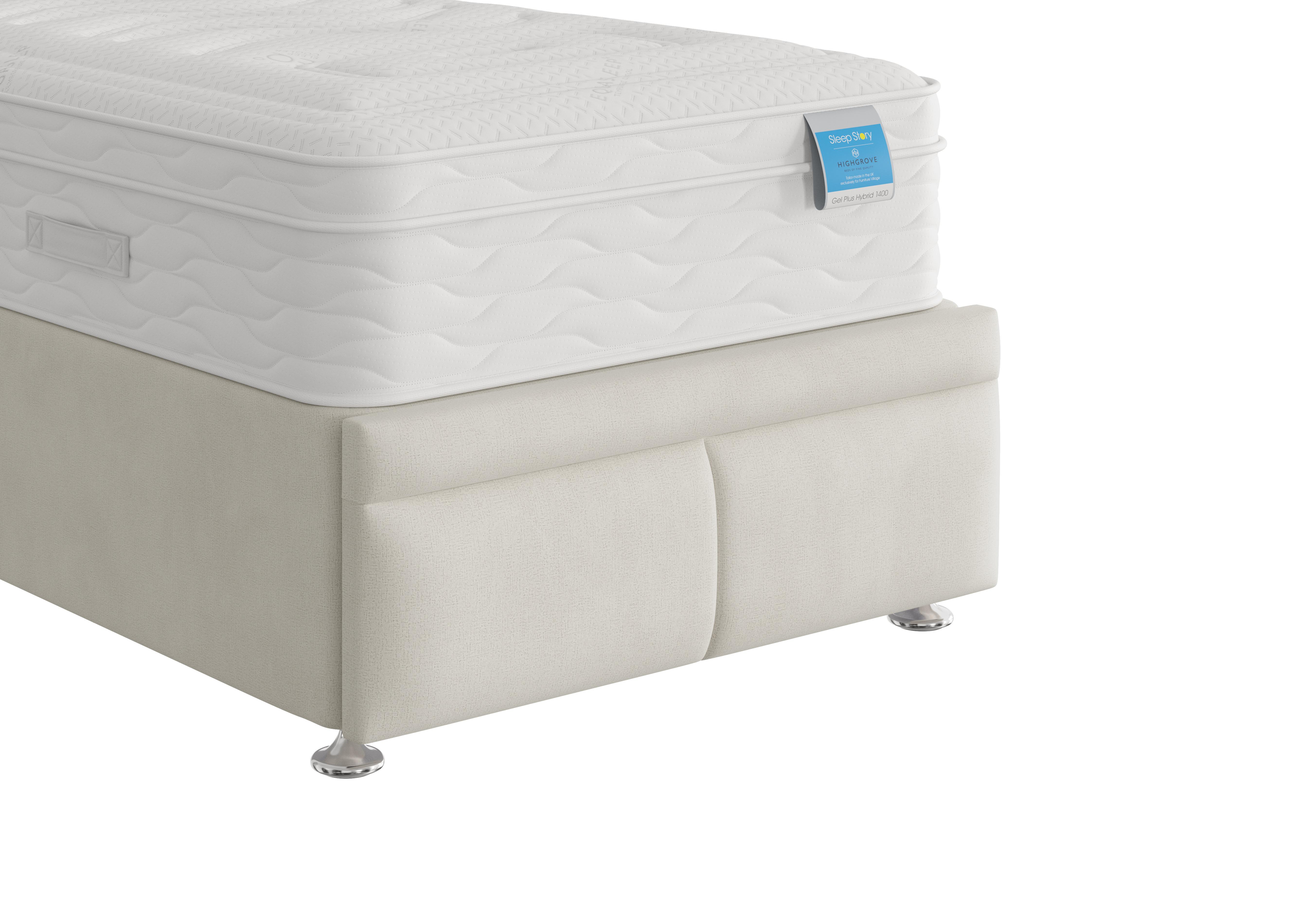 Christie Footboard in Lace Ivory on Furniture Village