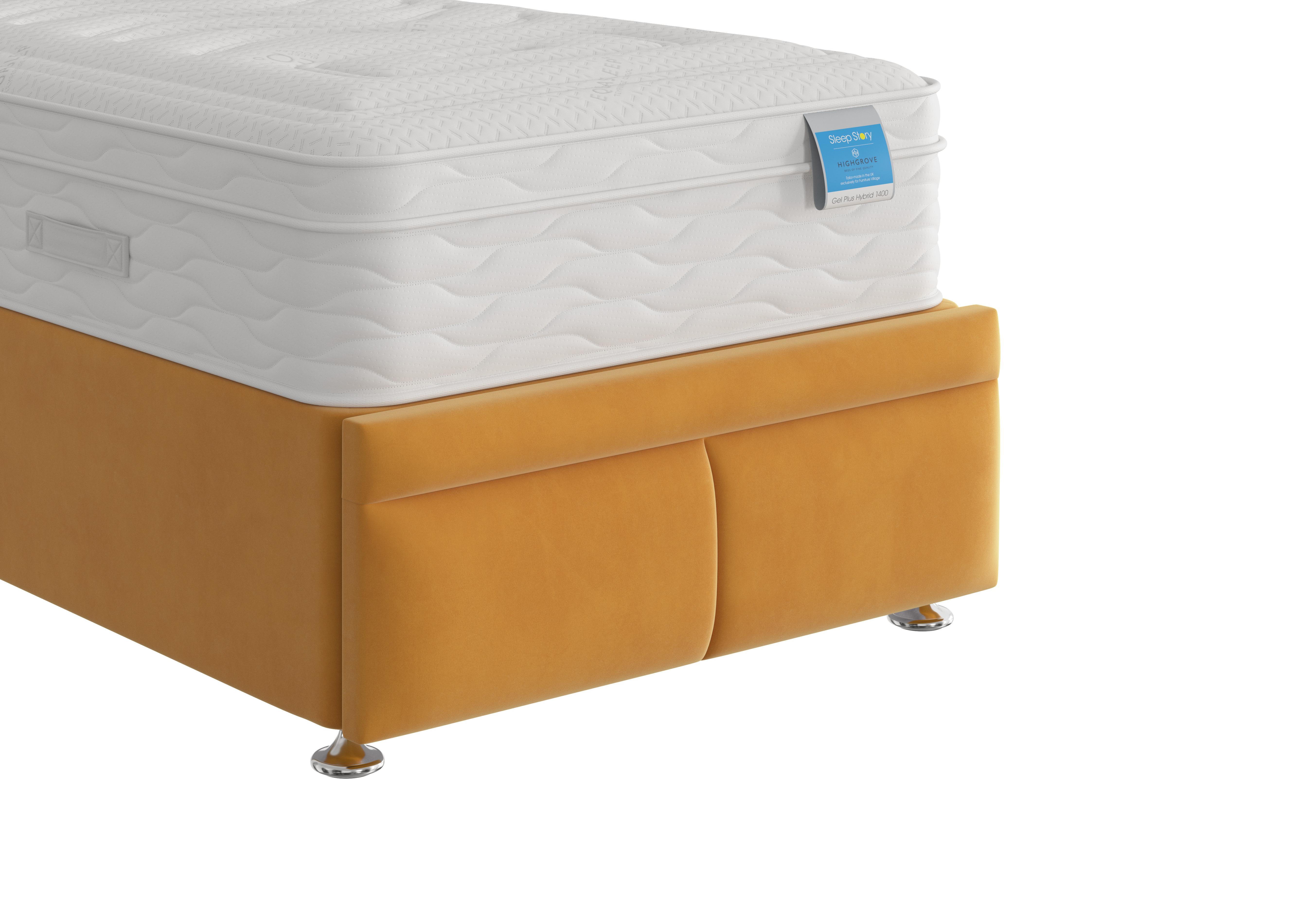 Christie Footboard in Plush Corn on Furniture Village