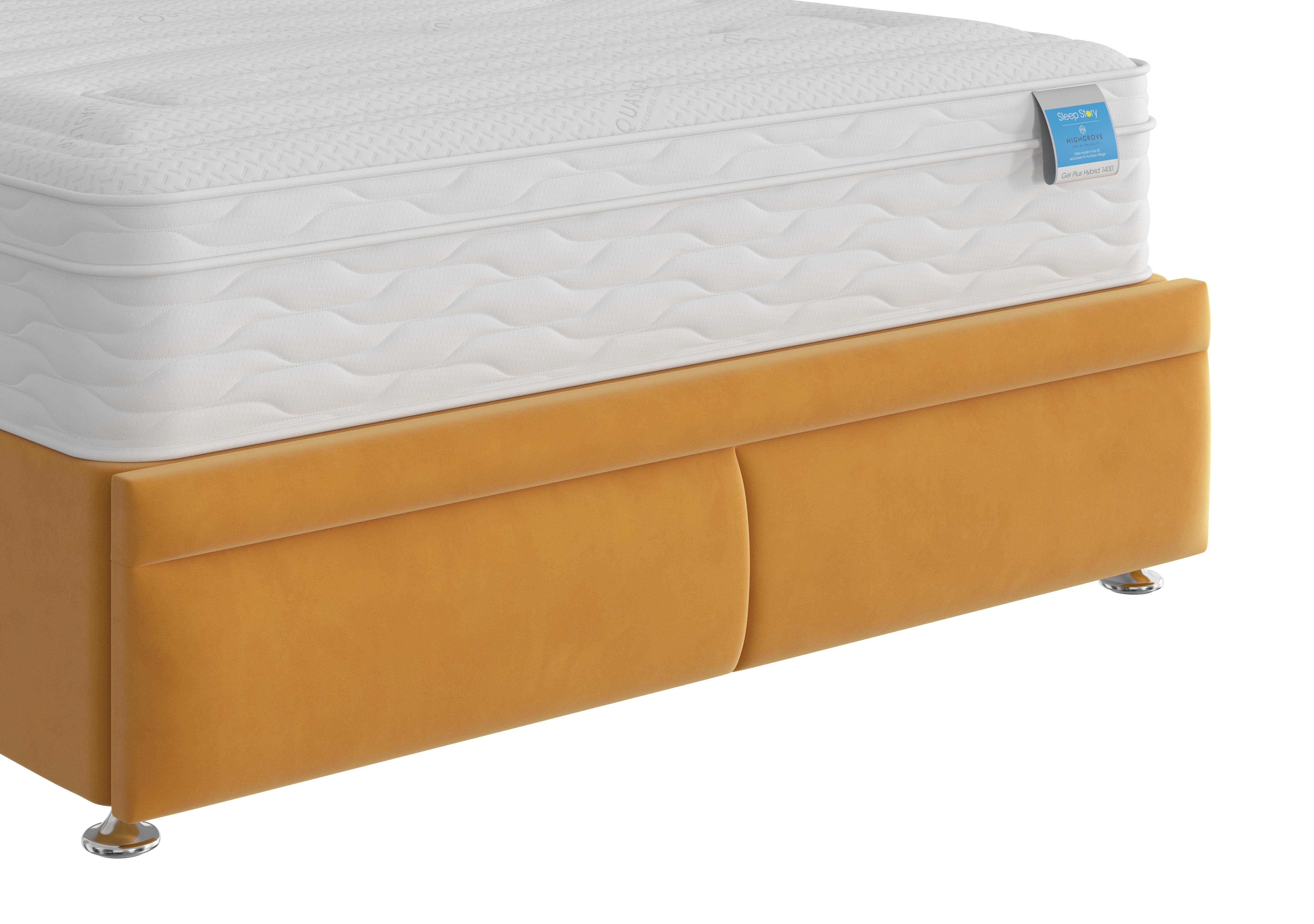 Christie Footboard in Plush Corn on Furniture Village