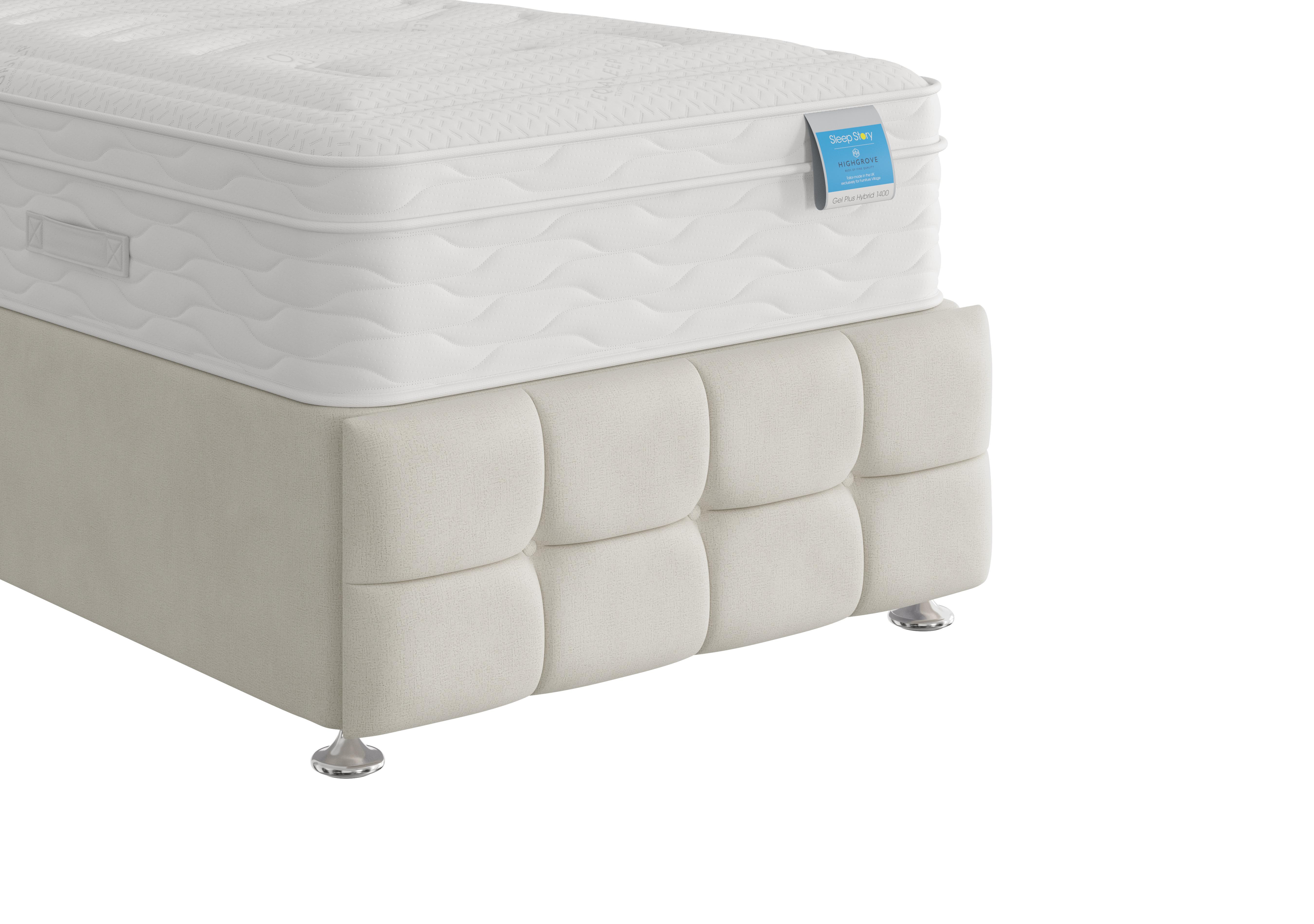 Milne Footboard in Lace Ivory on Furniture Village