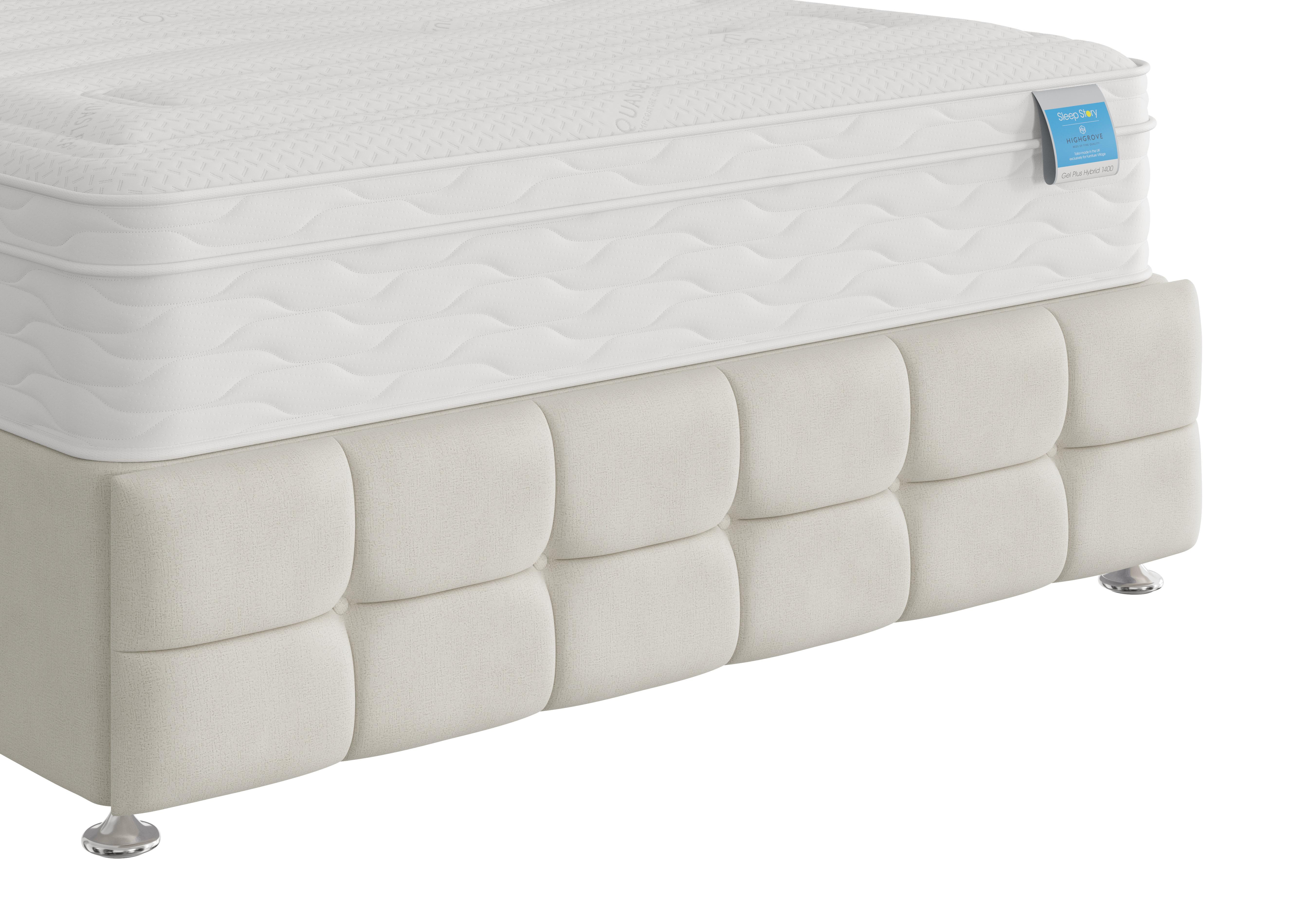 Milne Footboard in Lace Ivory on Furniture Village