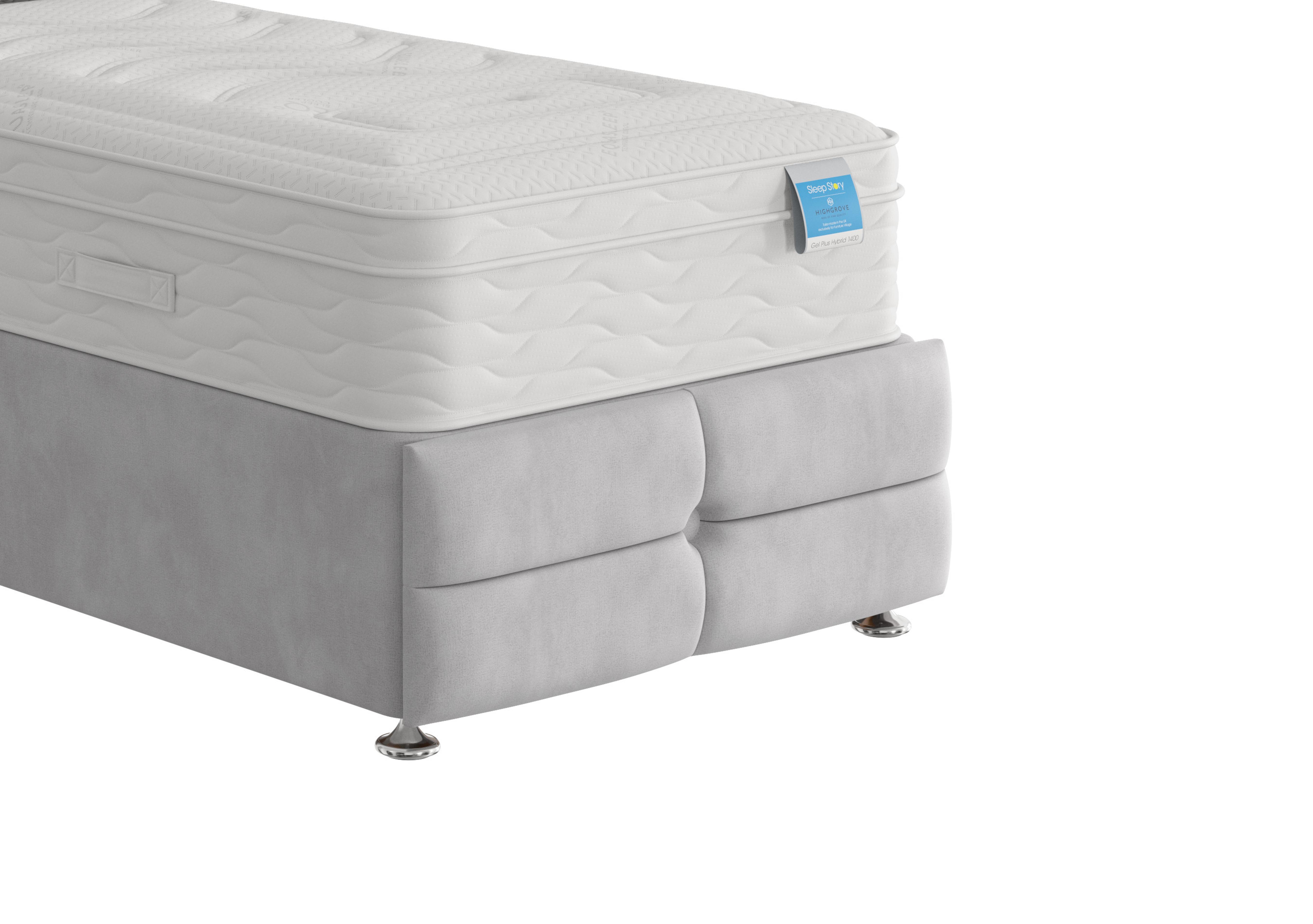 Rubix Footboard in Lace Dolphin on Furniture Village
