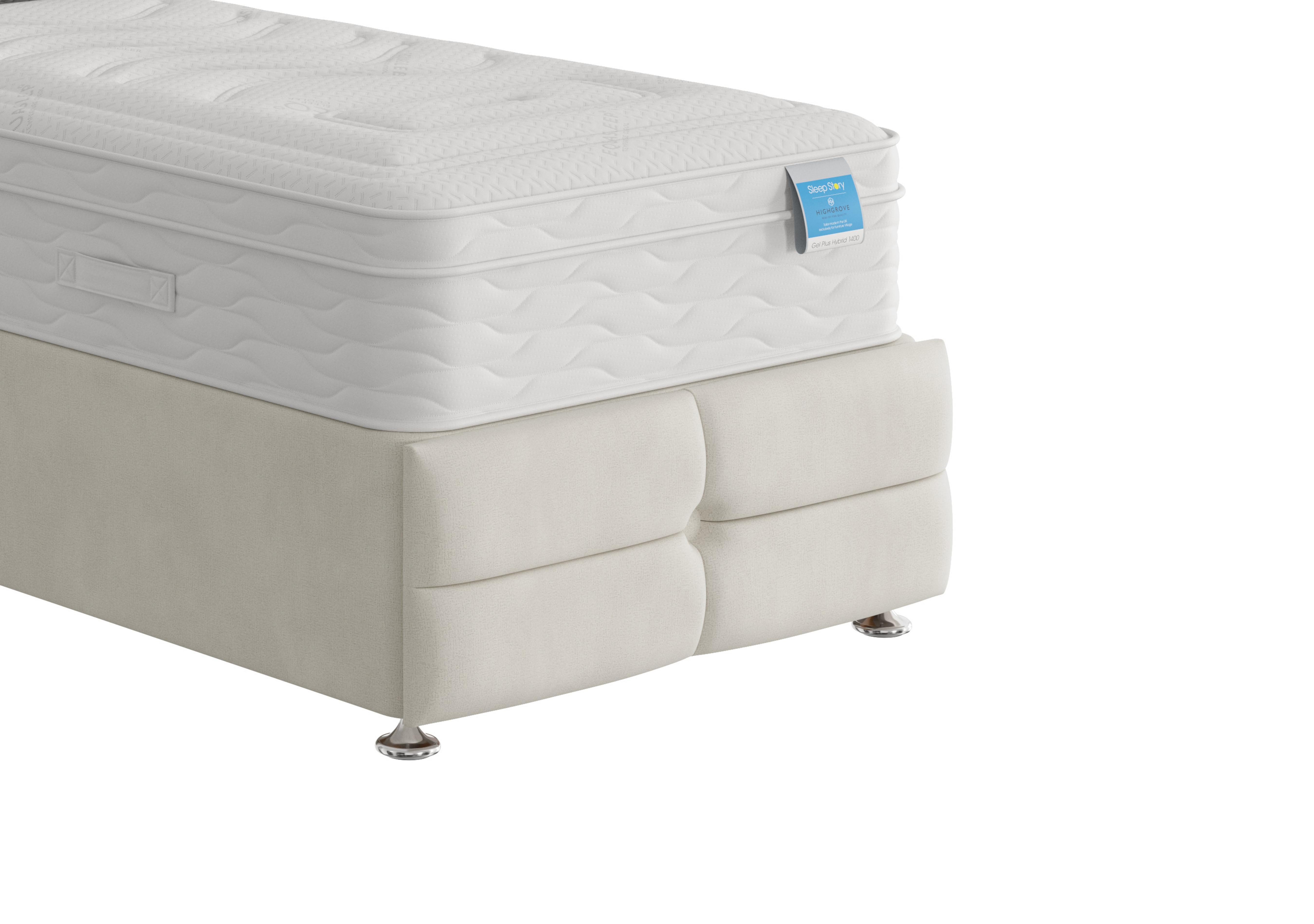 Rubix Footboard in Lace Ivory on Furniture Village