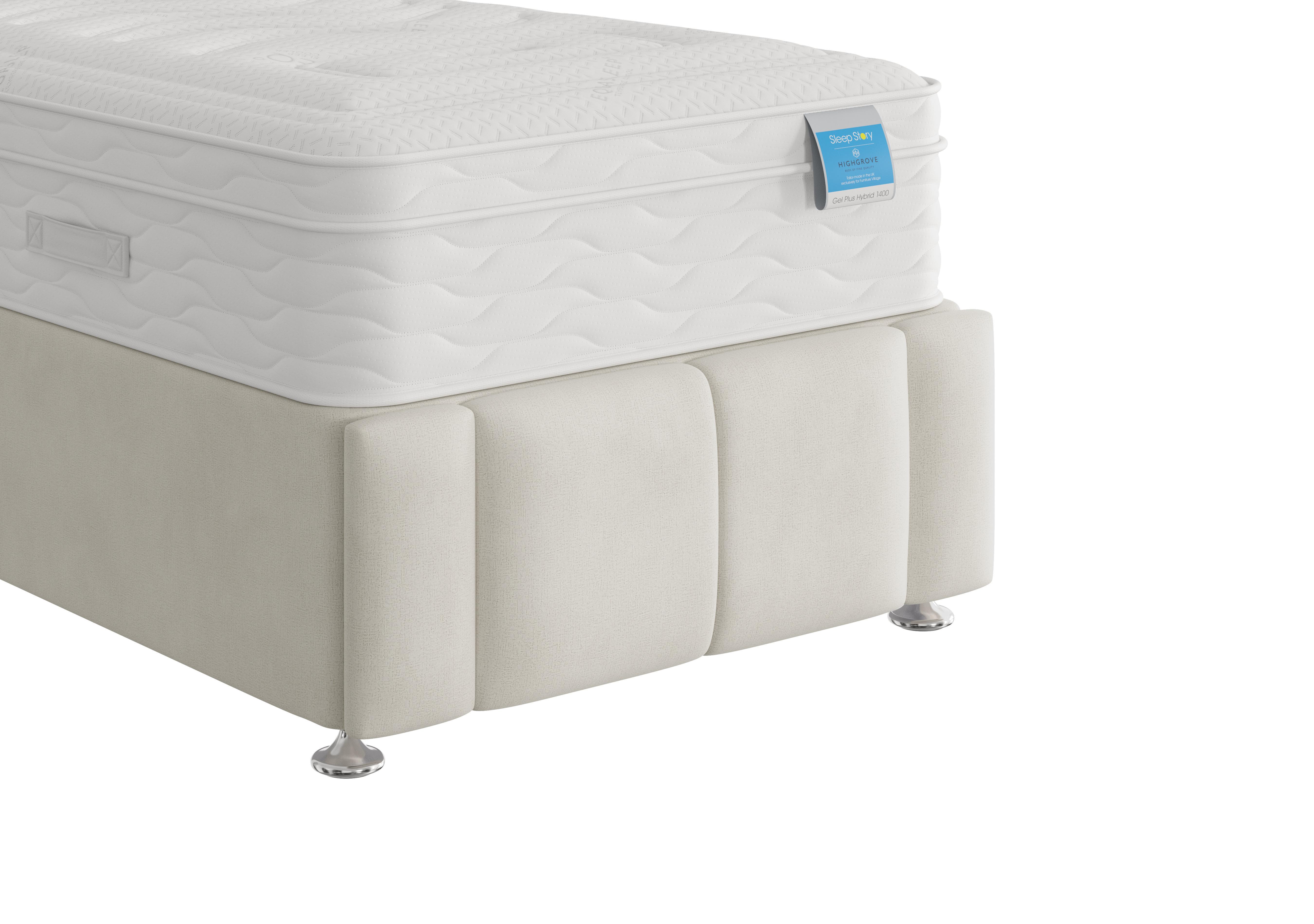 Orwell Footboard in Lace Ivory on Furniture Village