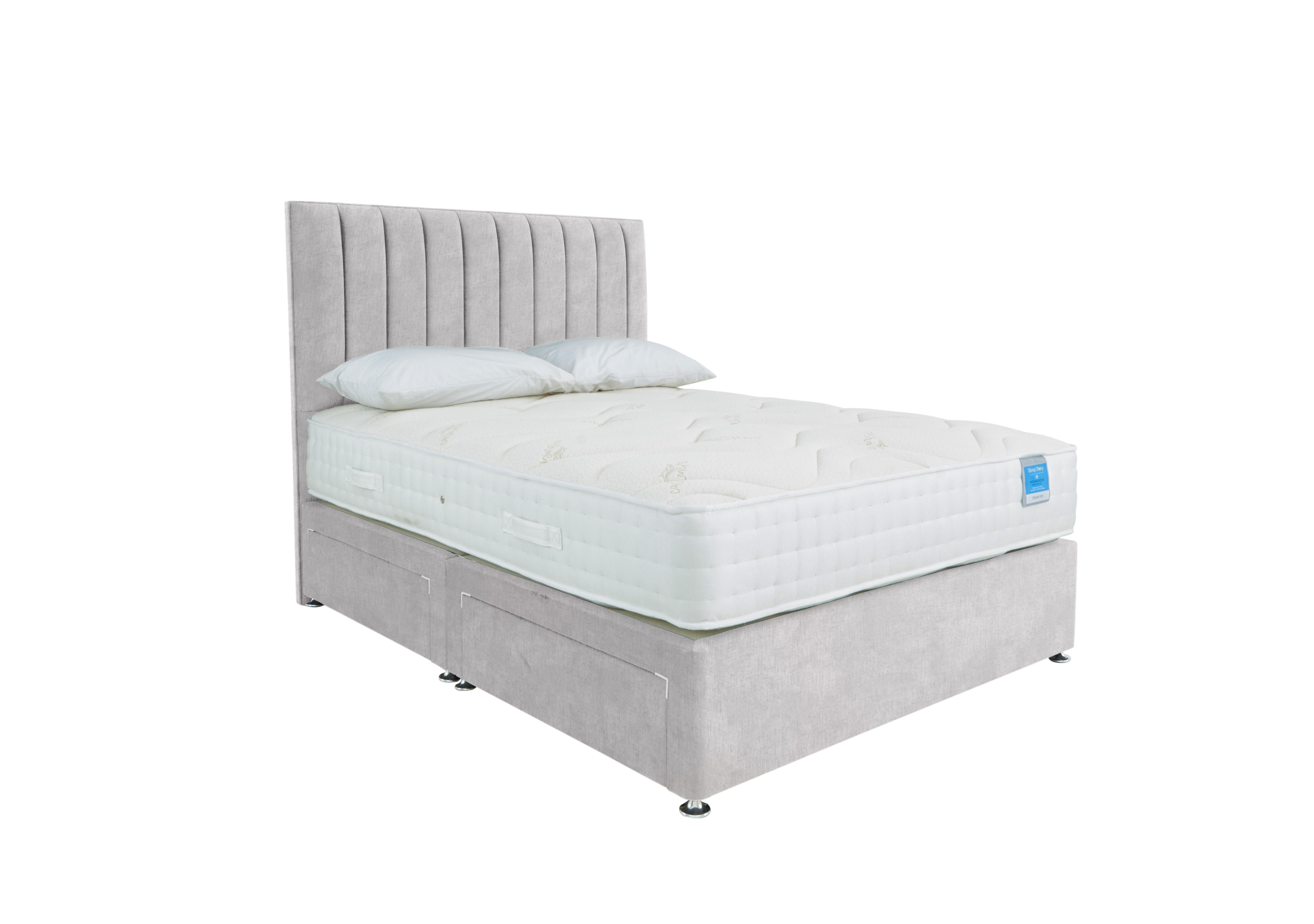 Deluxe Firm Divan Set in Lace Dolphin on Furniture Village