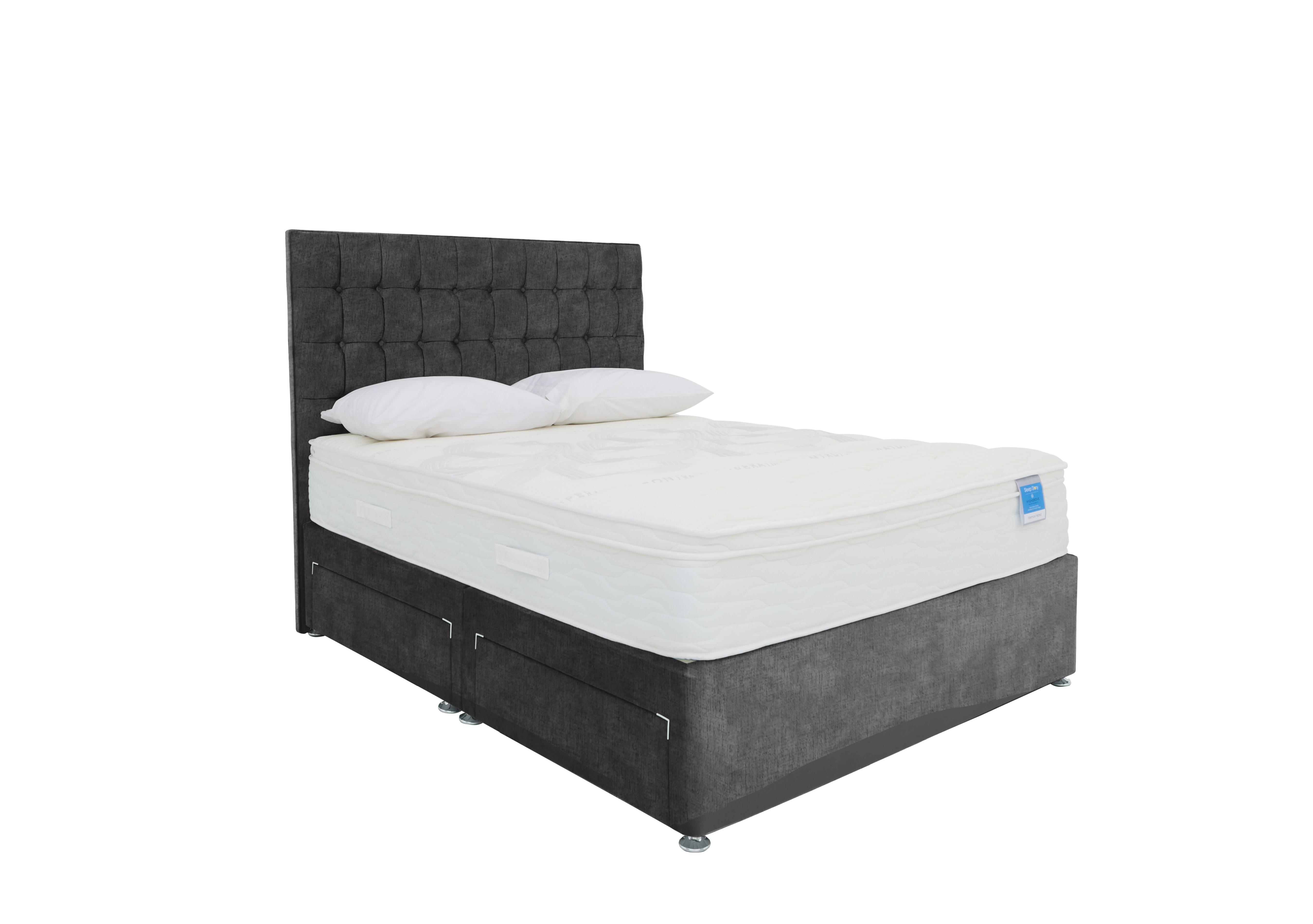 Memory Hybrid Divan Set in Lace Domino on Furniture Village