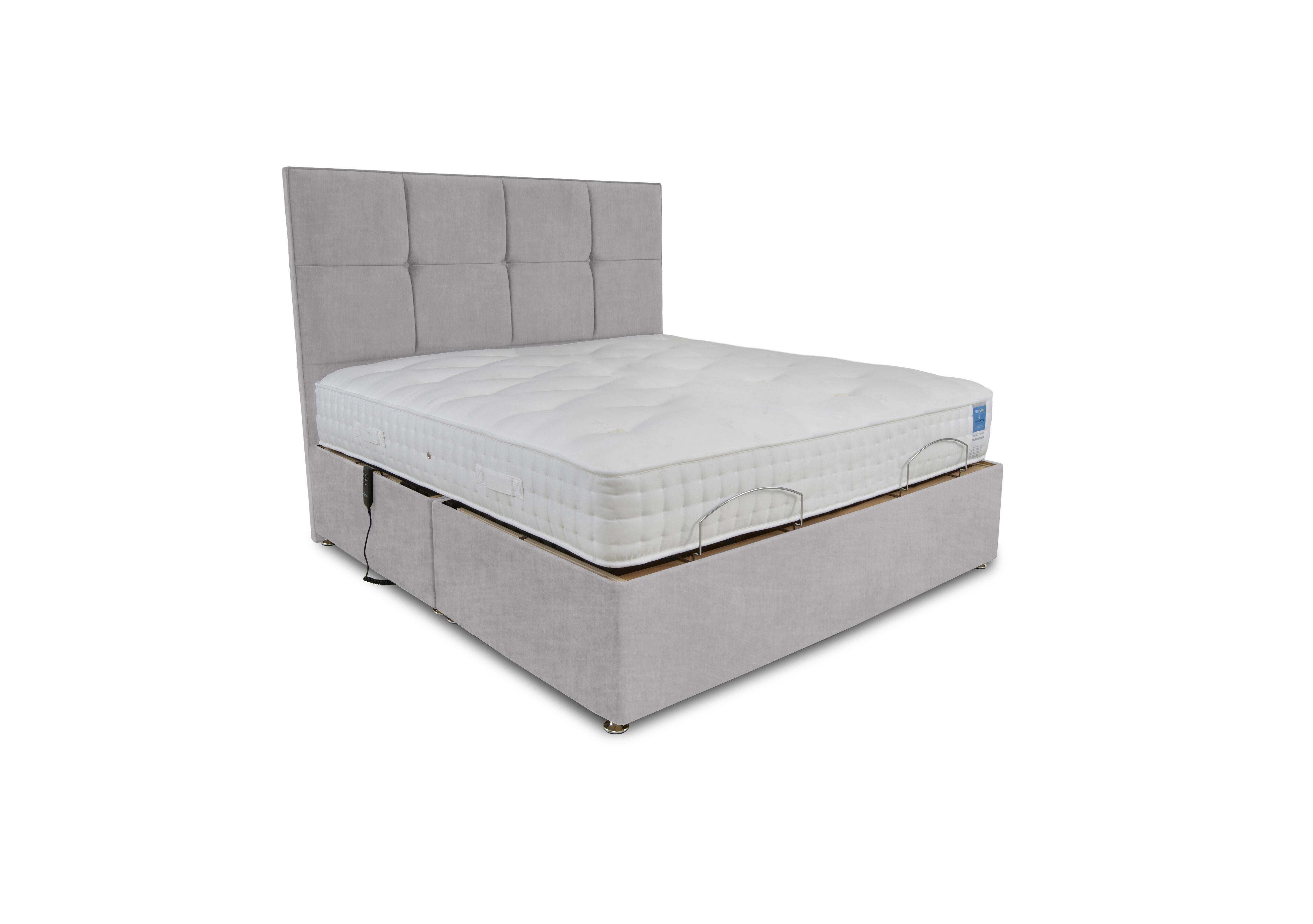 Natural Comfort Adjustable Divan Set in Lace Dolphin on Furniture Village