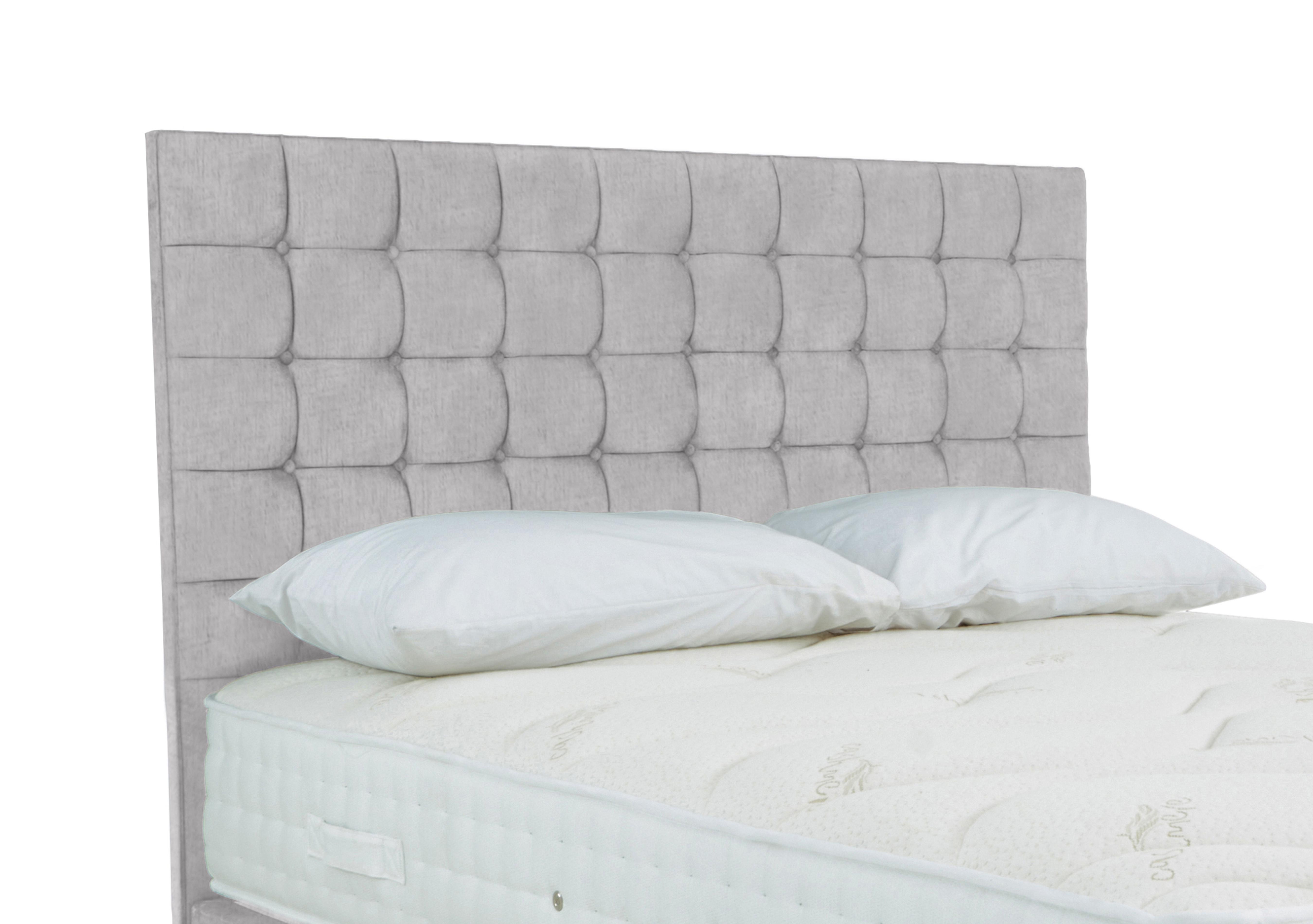 Dice Floor Standing Headboard in Lace Dolphin on Furniture Village