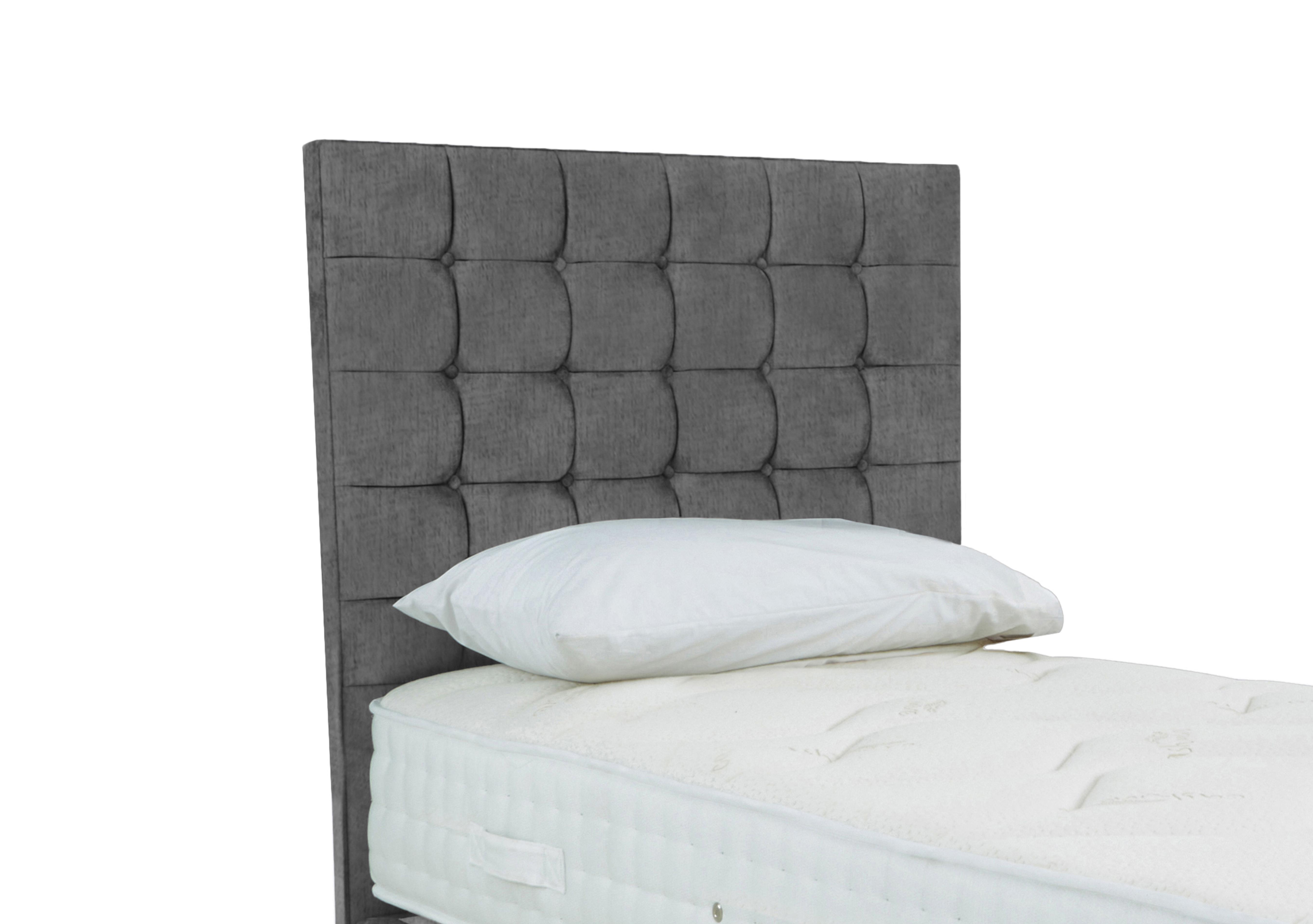 Dice Floor Standing Headboard in Lace Domino on Furniture Village
