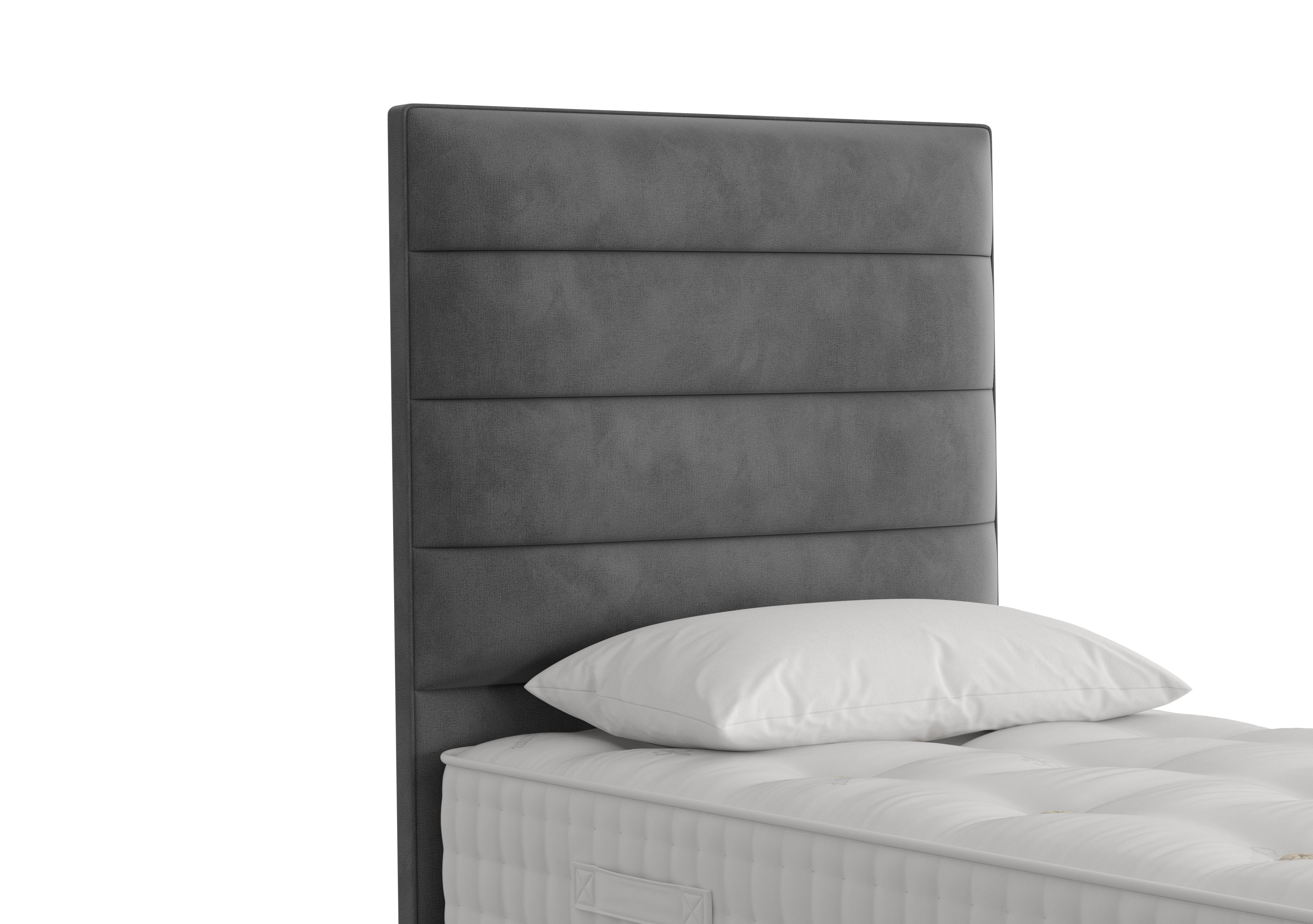 Horizon Floor Standing Headboard in Lace Domino on Furniture Village