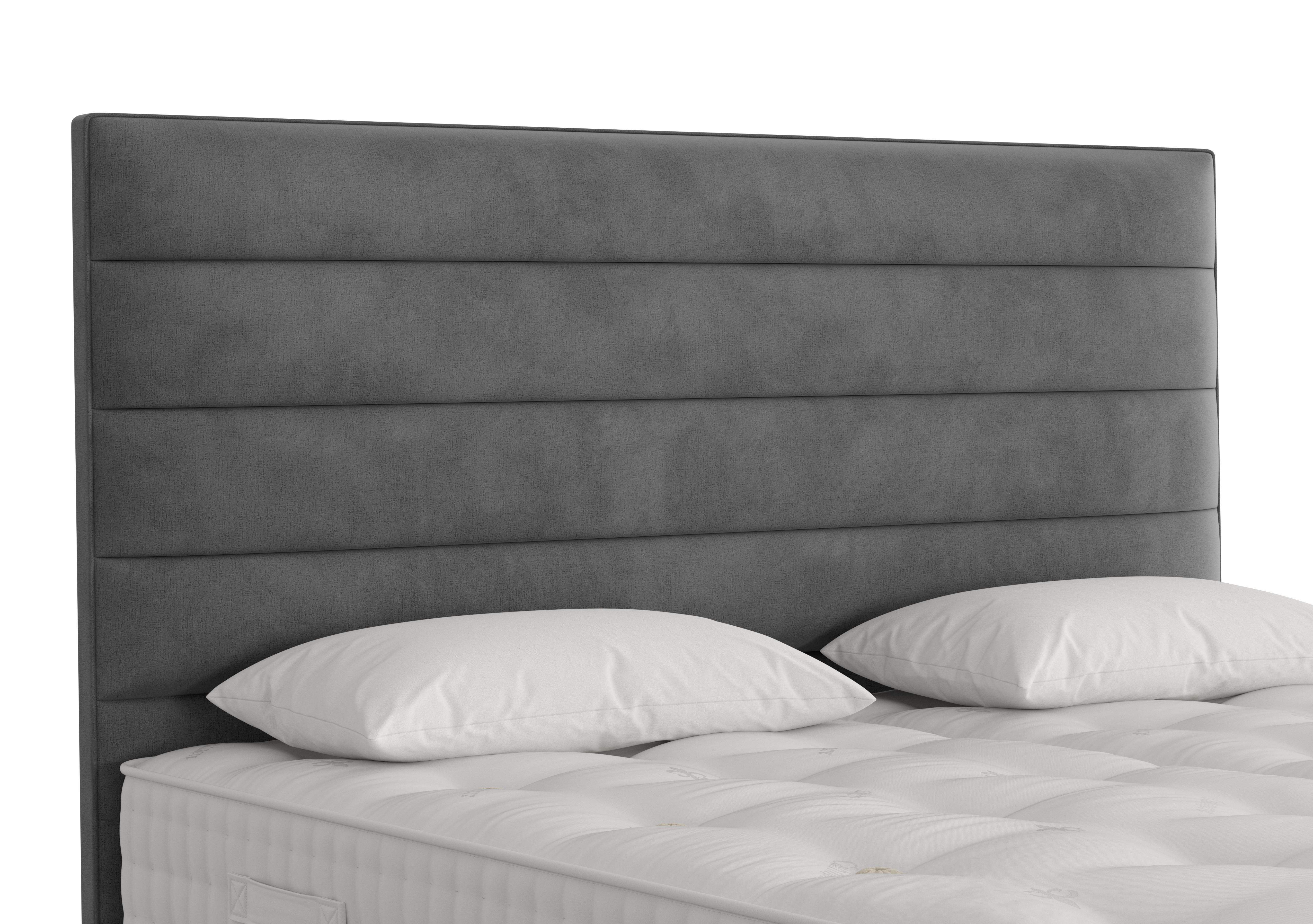 Horizon Floor Standing Headboard in Lace Domino on Furniture Village