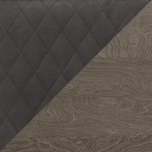 Palazzo Roma Dining Chair in Silver Birch in Aquos 127 32 Dark Grey on Furniture Village