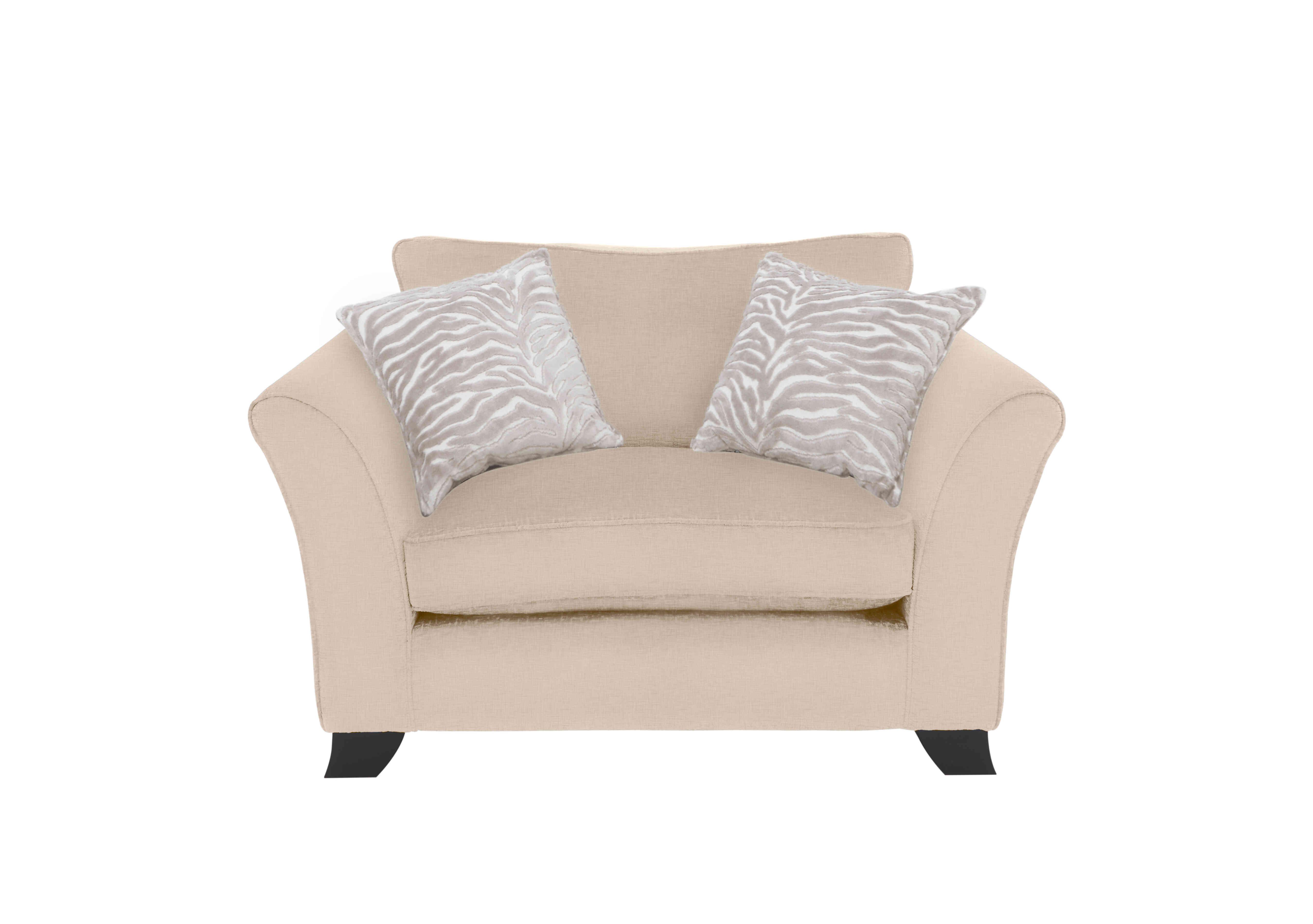 Sasha Snuggler in Zara Beige on Furniture Village