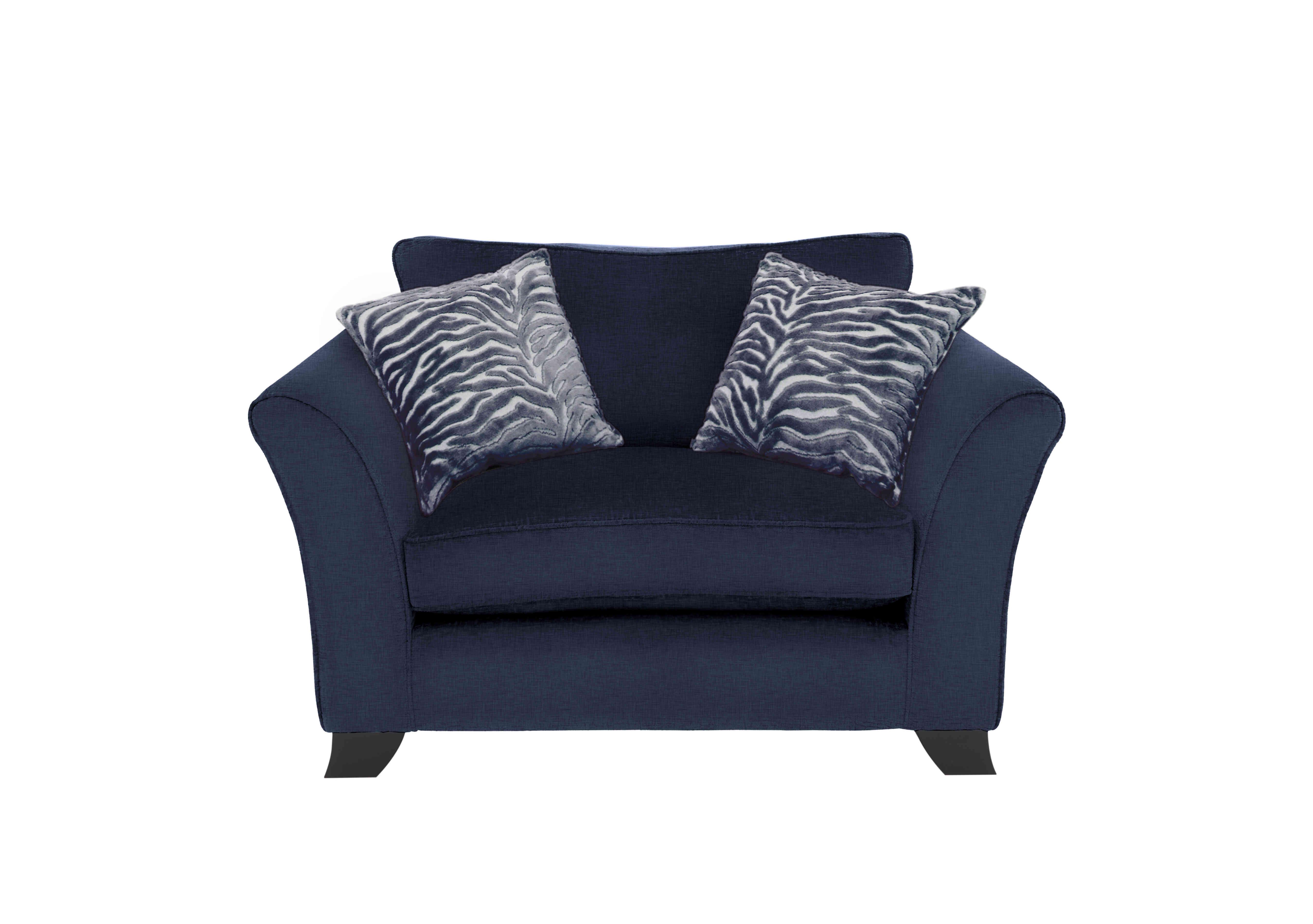 Sasha Snuggler in Zara Navy on Furniture Village