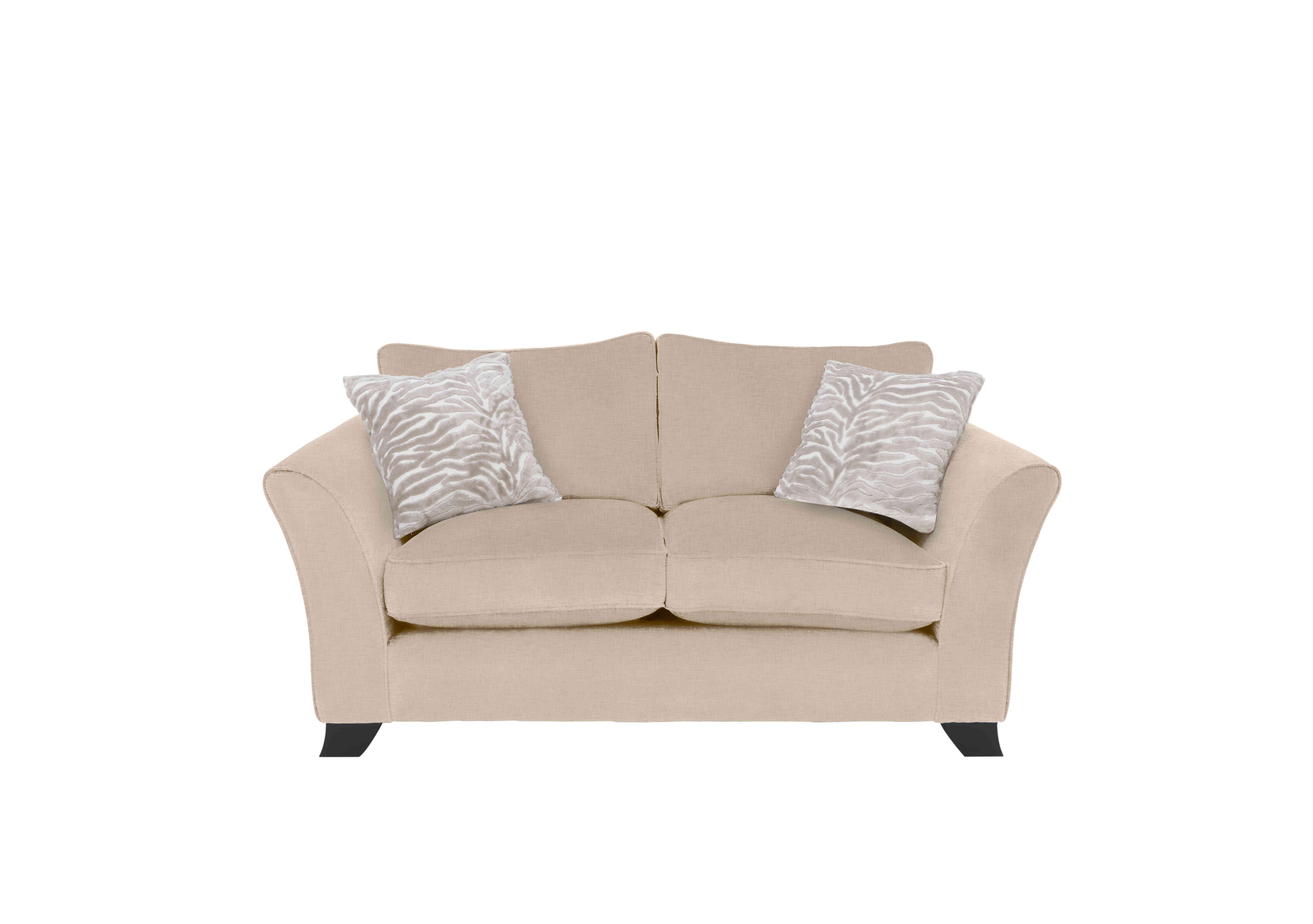 Sasha 2 Seater Classic Back Sofa in Zara Beige on Furniture Village