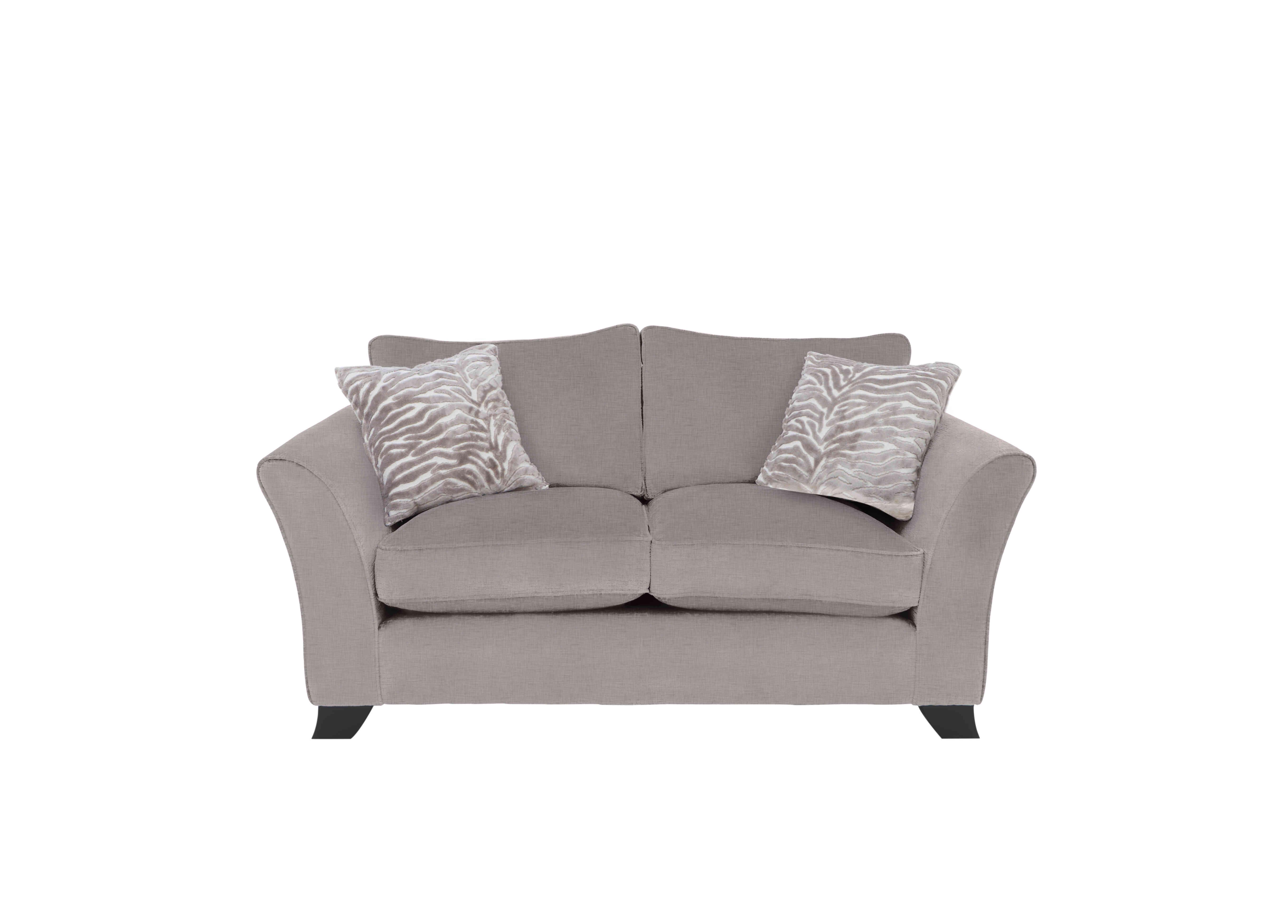 Sasha 2 Seater Classic Back Sofa in Zara Mink on Furniture Village