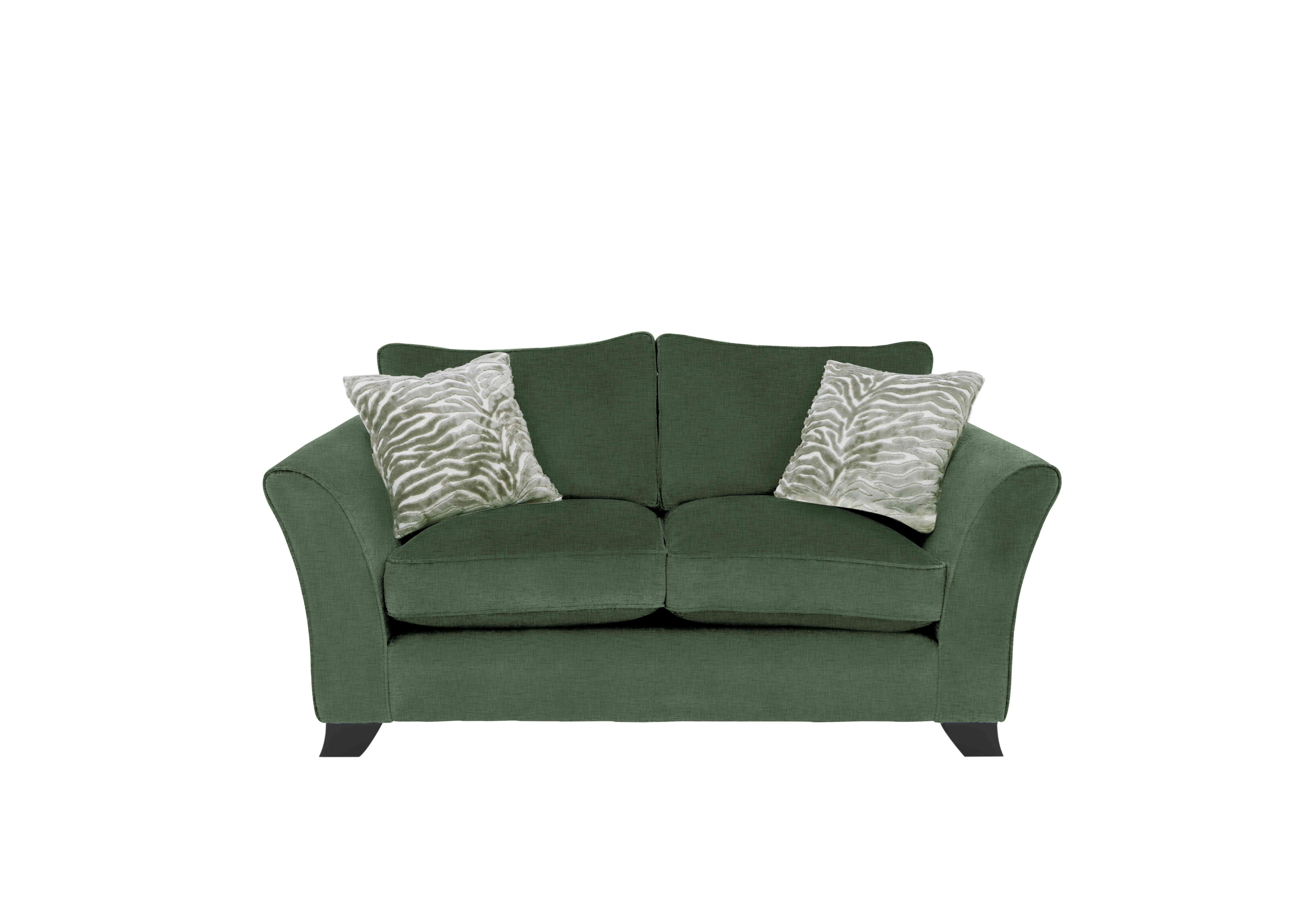 Sasha 2 Seater Classic Back Sofa in Zara Moss on Furniture Village