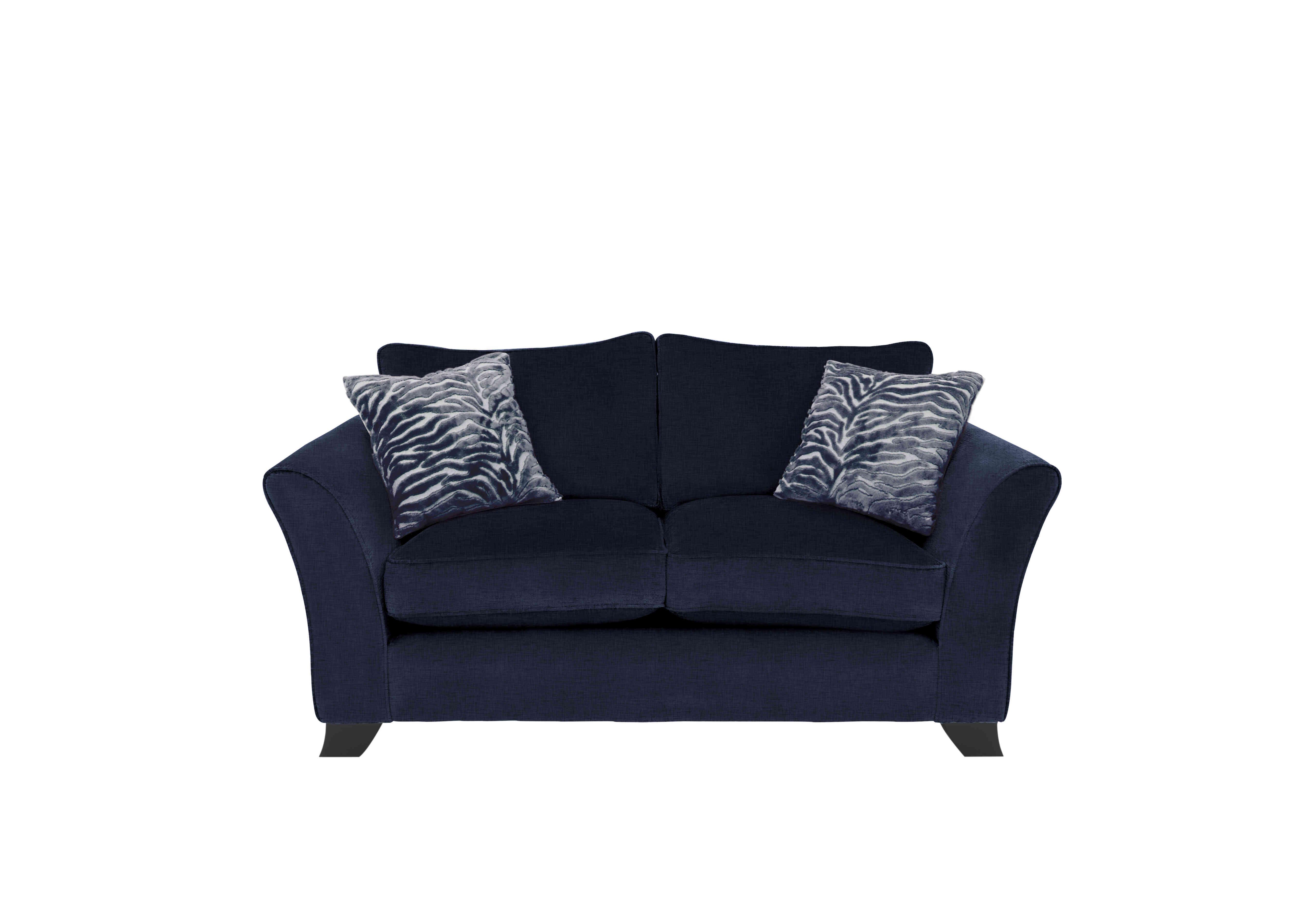 Sasha 2 Seater Classic Back Sofa in Zara Navy on Furniture Village