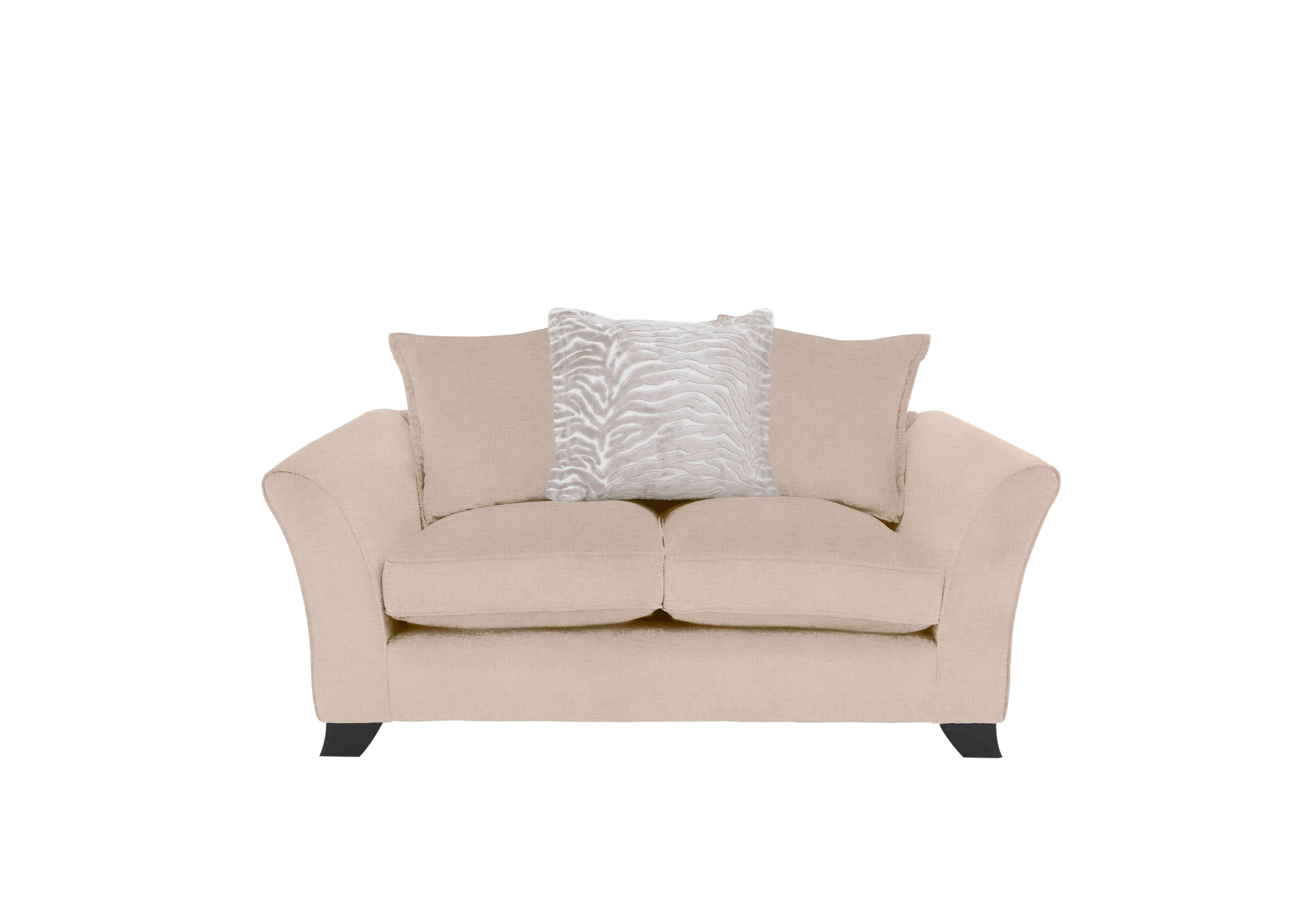 Sasha 2 Seater Scatter Back Sofa in Zara Beige on Furniture Village