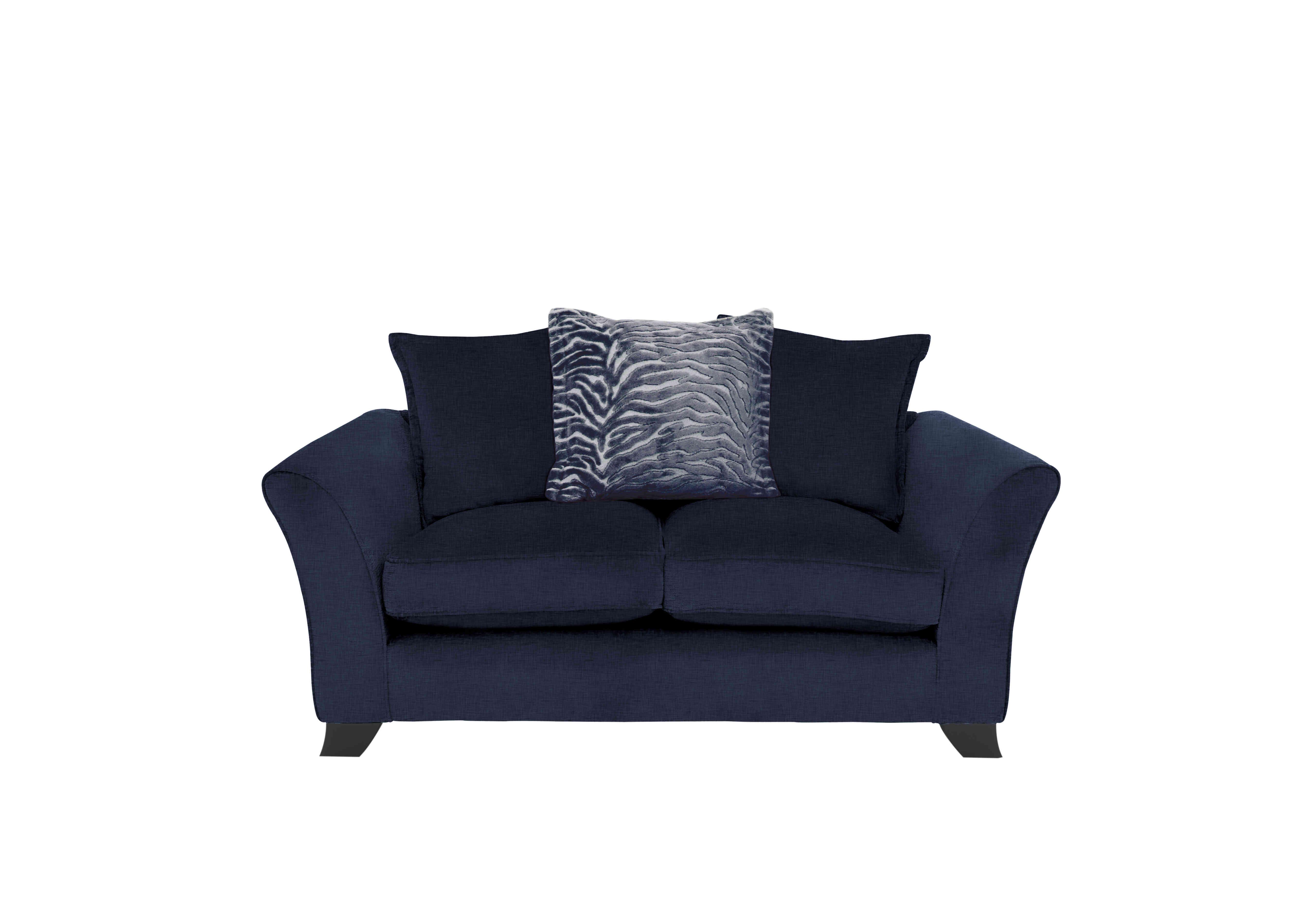 Sasha 2 Seater Scatter Back Sofa in Zara Navy on Furniture Village