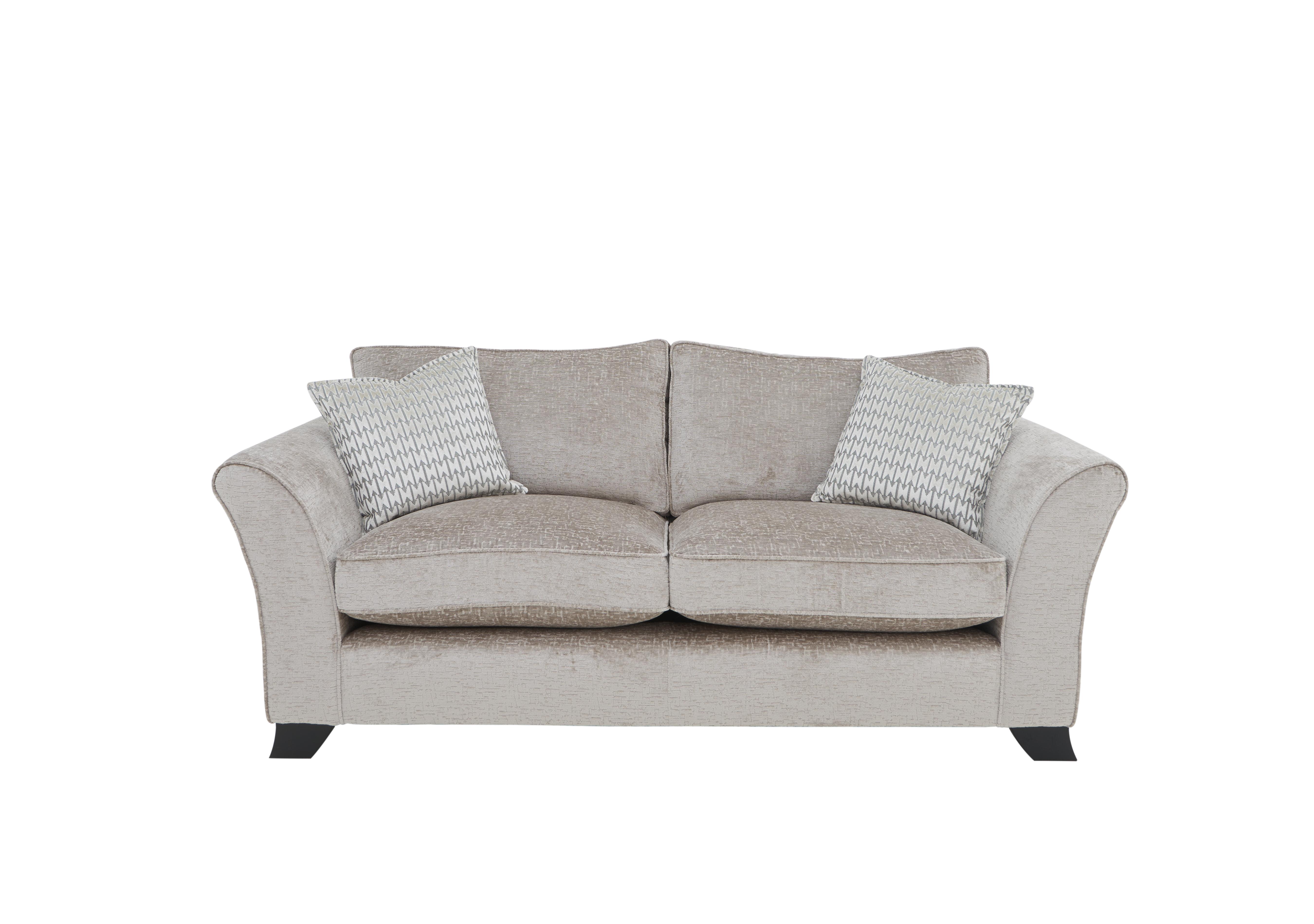 Sasha 3 Seater Classic Back Sofa Bed in Alexandra Truffle on Furniture Village