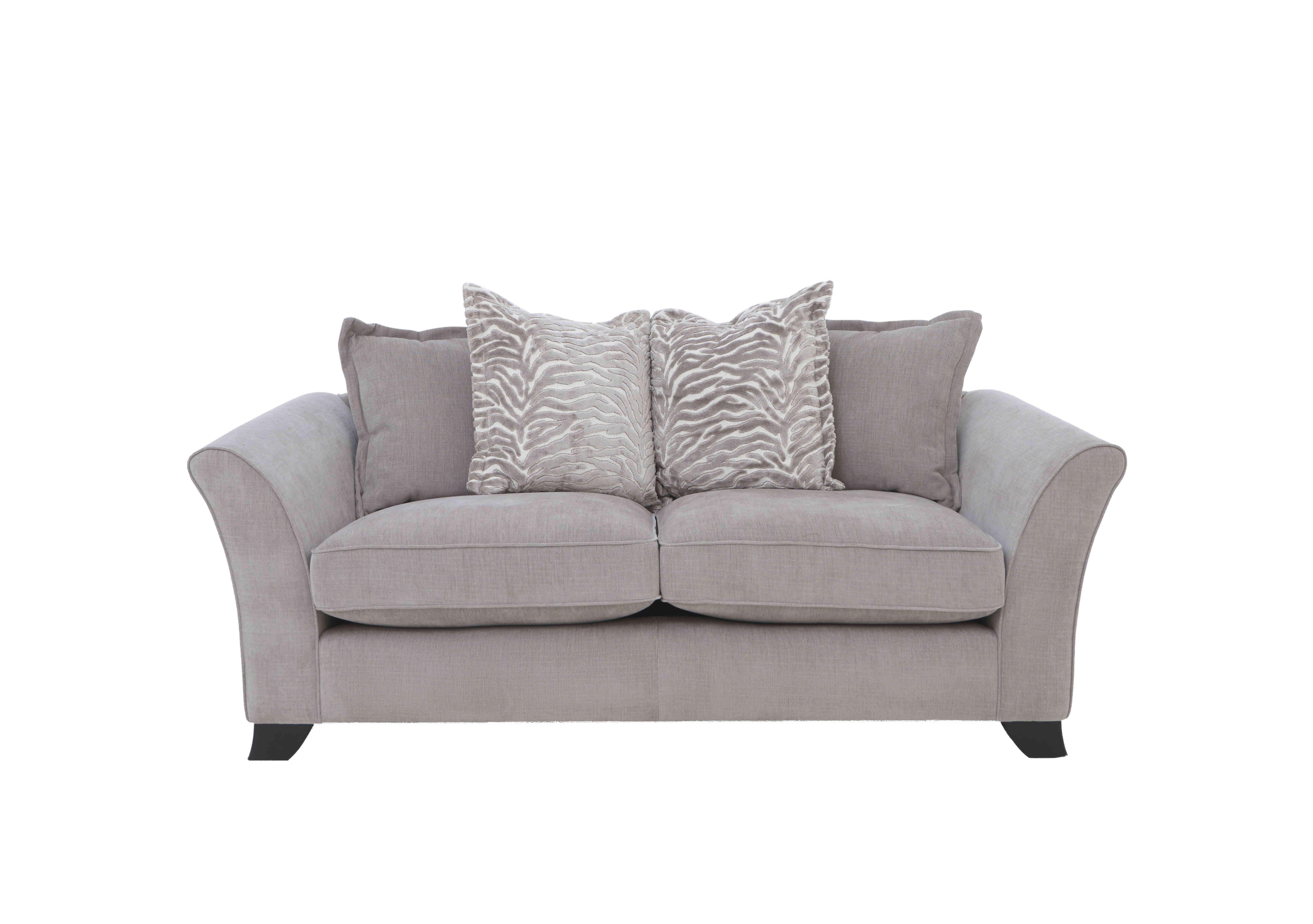 Sasha 3 Seater Scatter Back Sofa Bed in Zara Mink on Furniture Village