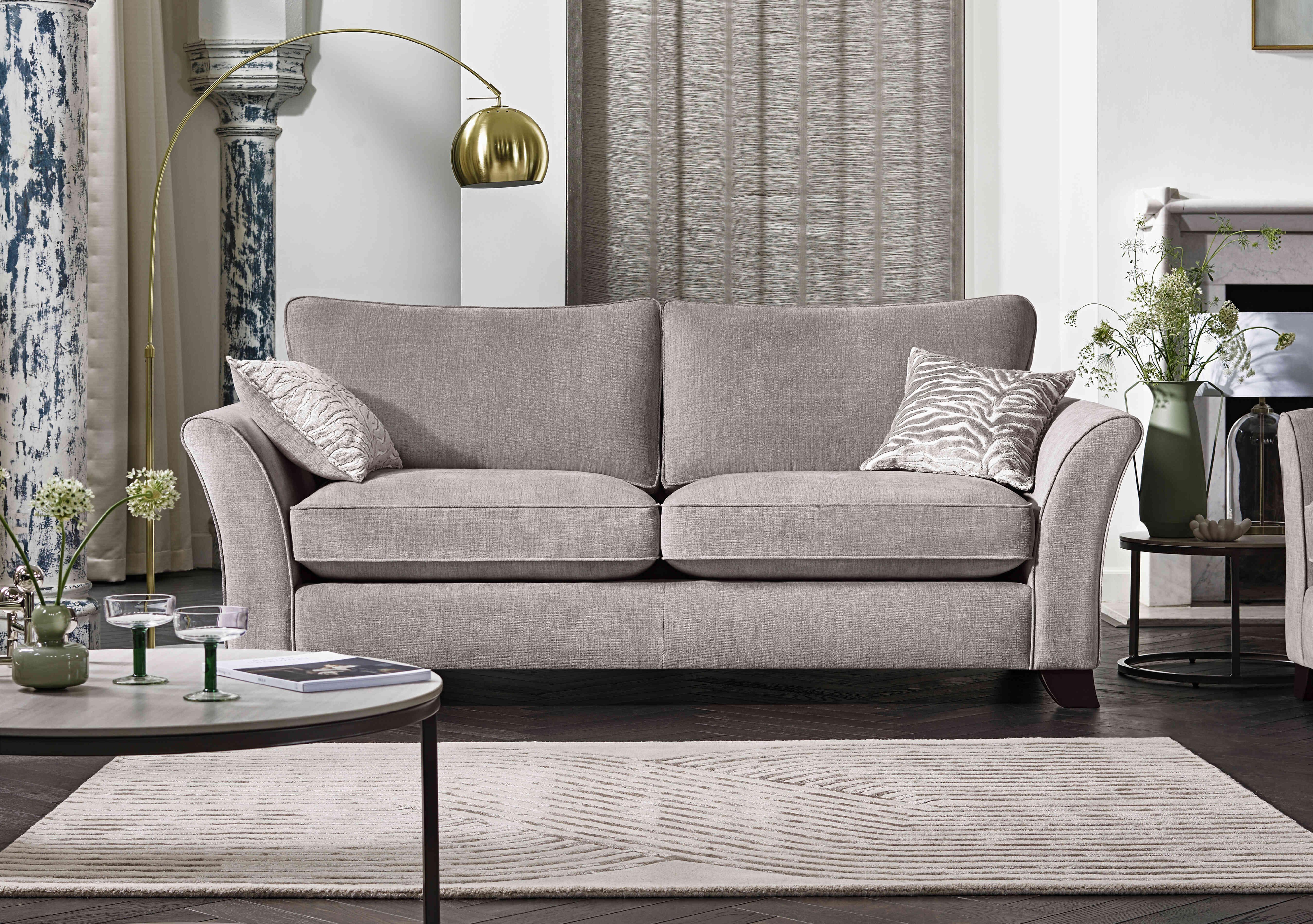 Sasha 3 Seater Classic Back Sofa in  on Furniture Village