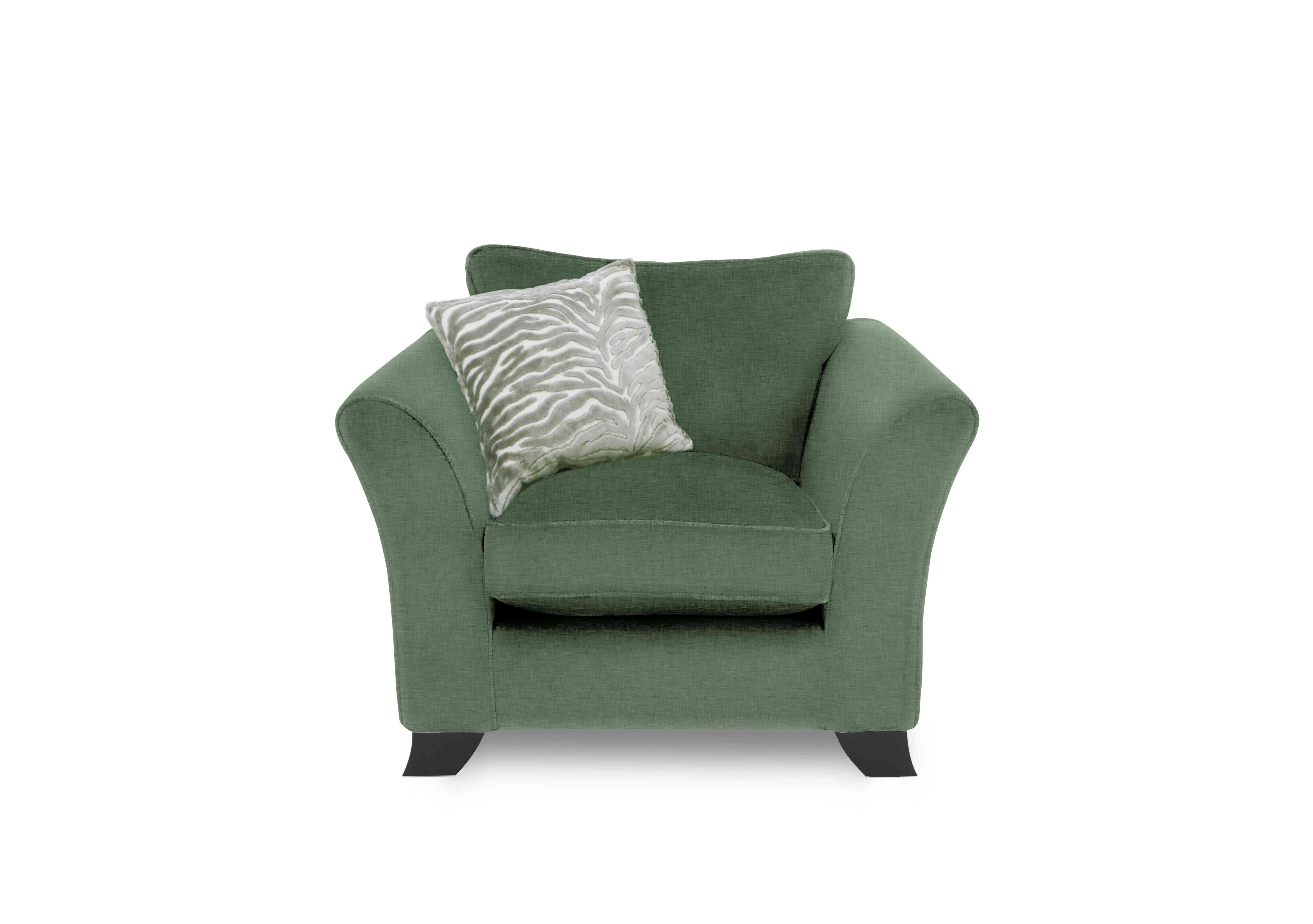 Sasha Chair in Zara Moss on Furniture Village