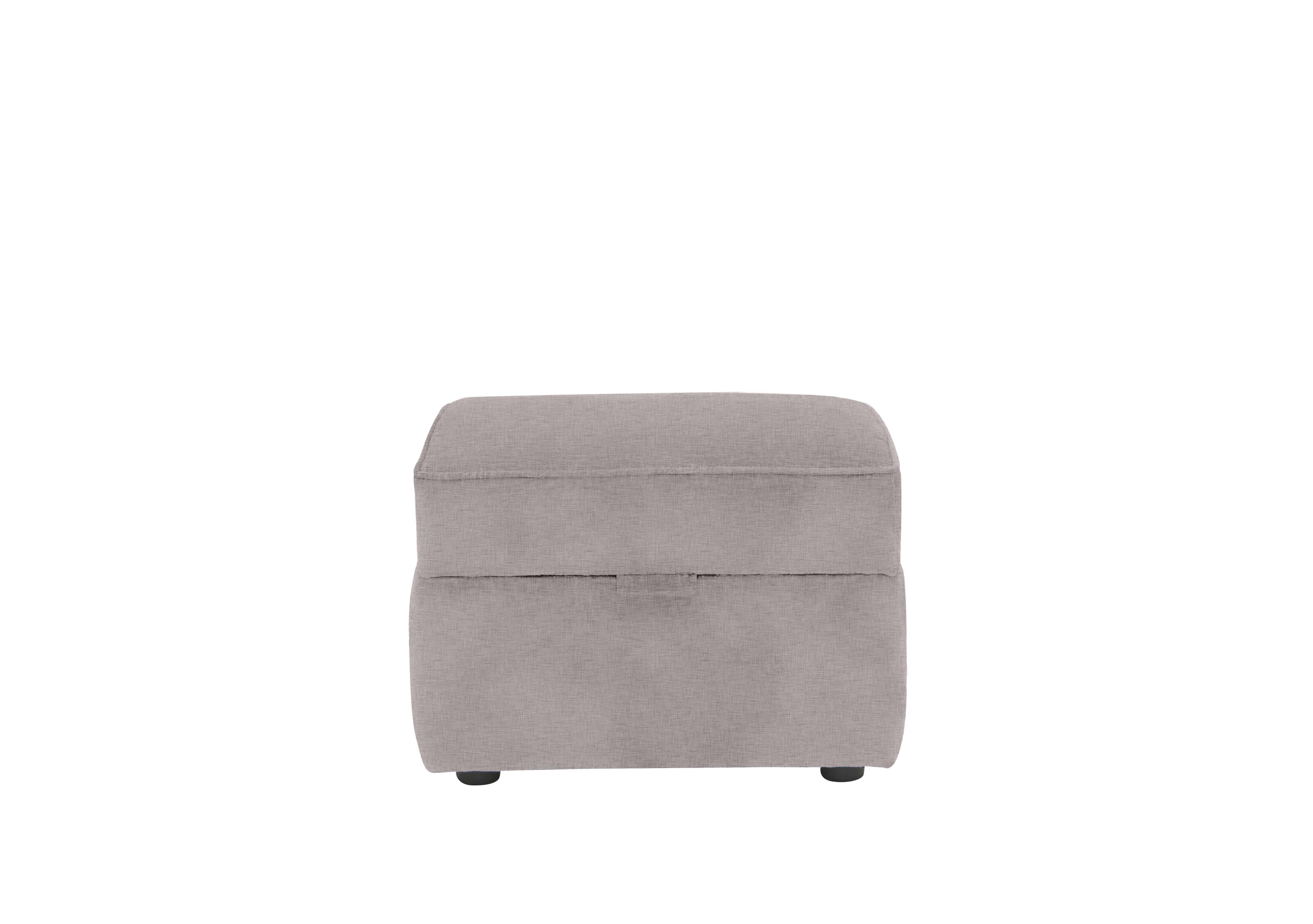 Sasha Small Storage Footstool in Zara Mink on Furniture Village