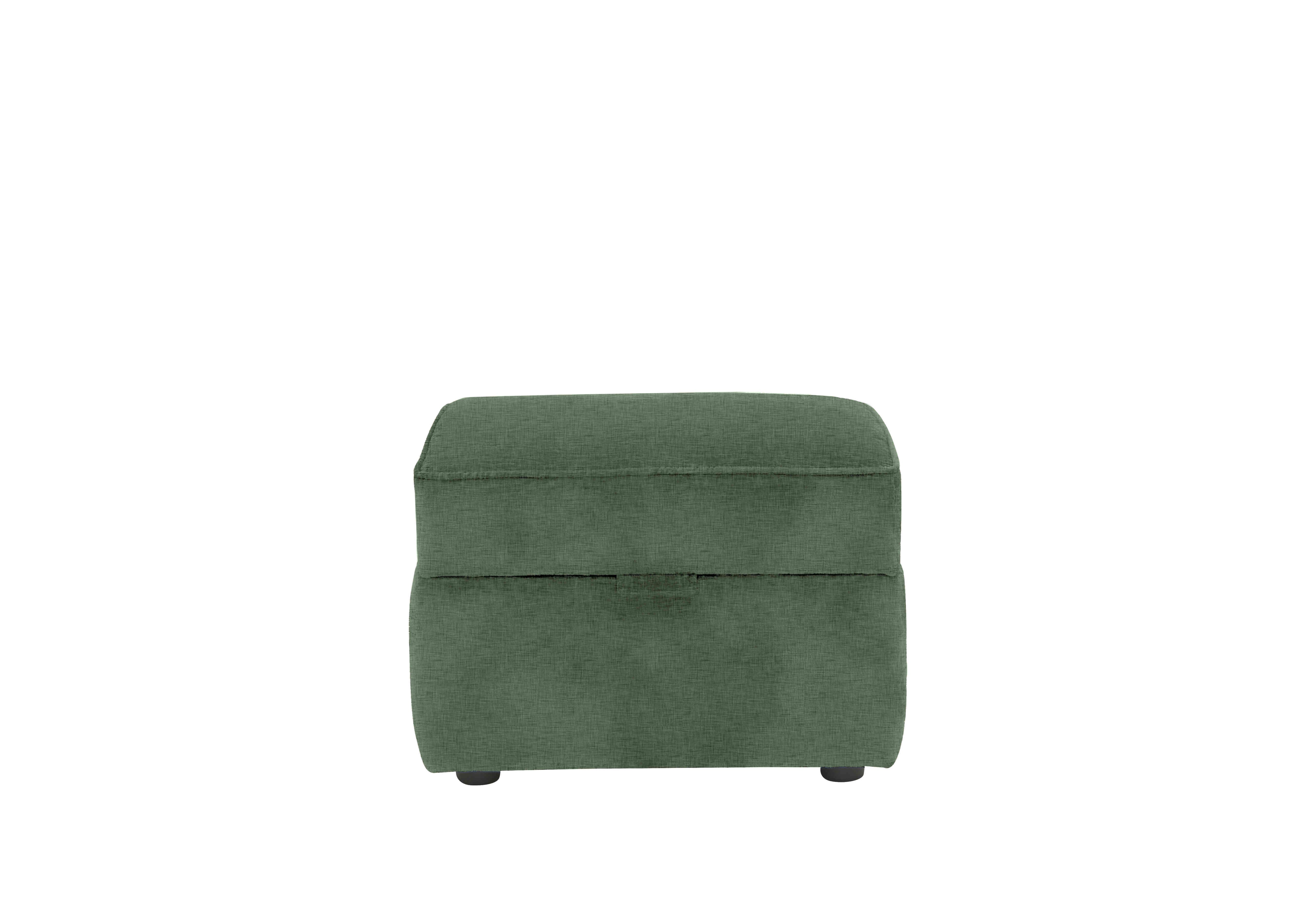 Sasha Small Storage Footstool in Zara Moss on Furniture Village