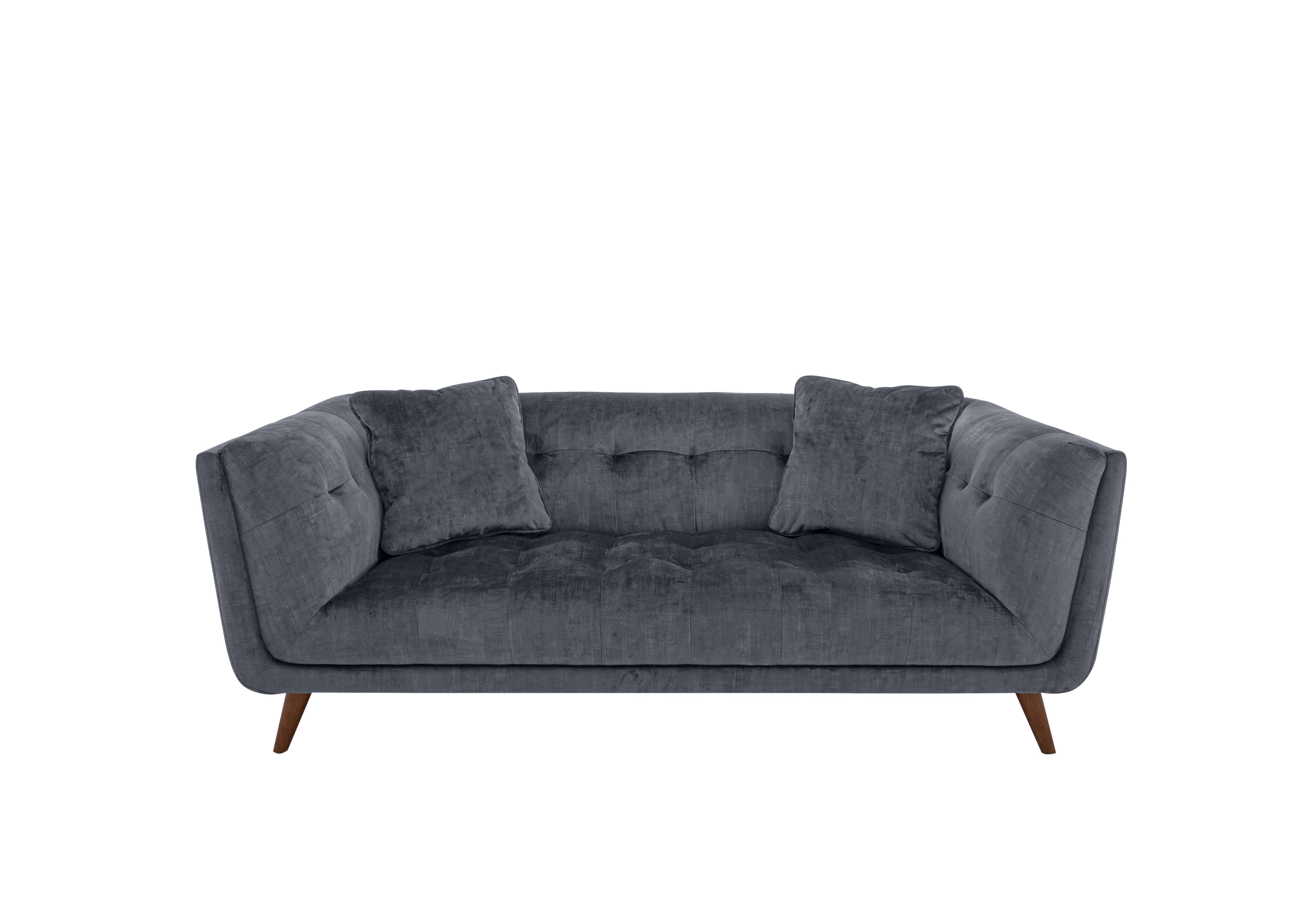 Rene Large 2 Seater Fabric Sofa in 52001 Heritage Granite Wa Ft on Furniture Village