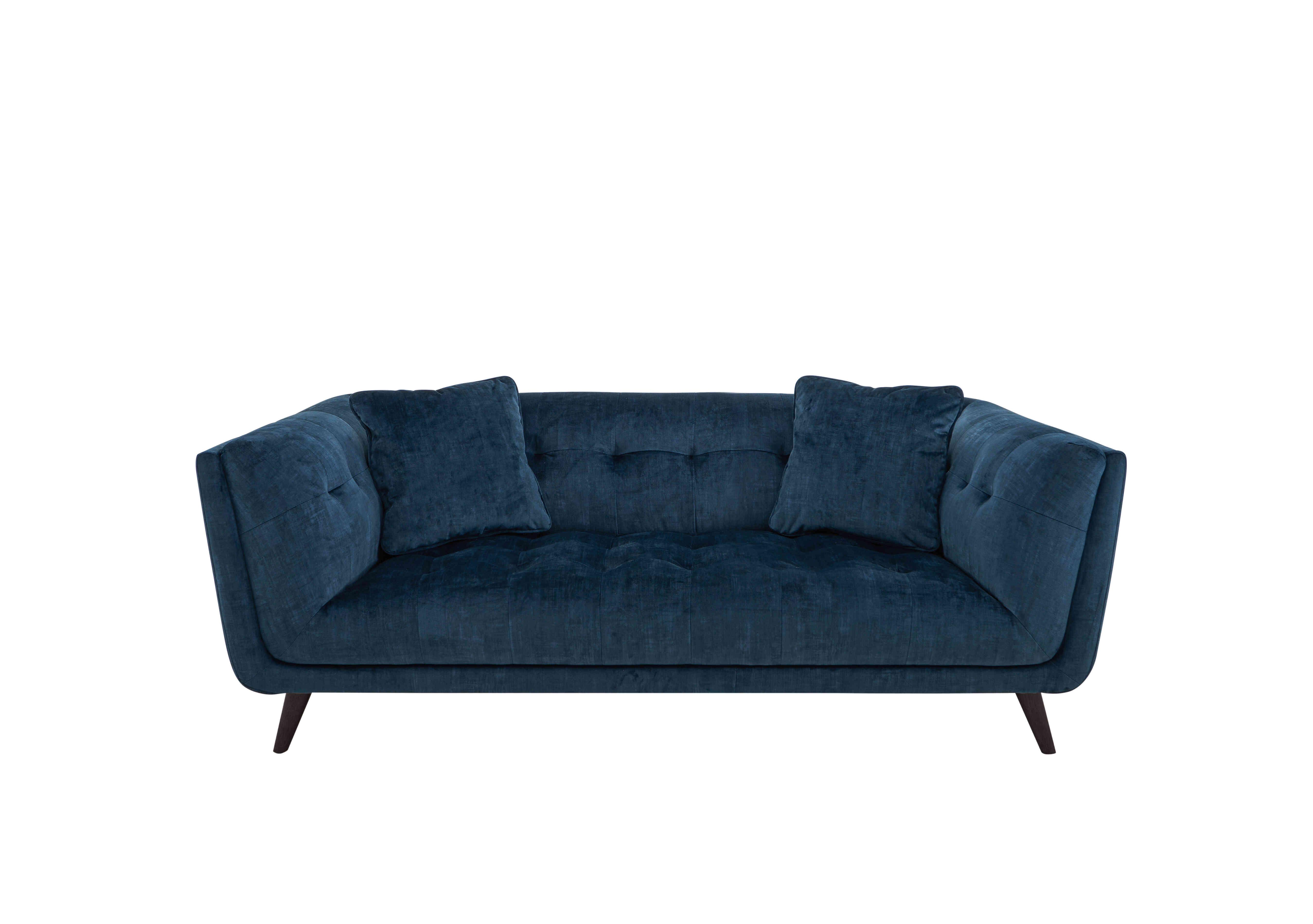Rene Large 2 Seater Fabric Sofa in Heritage 52000 Airforce Es Ft on Furniture Village