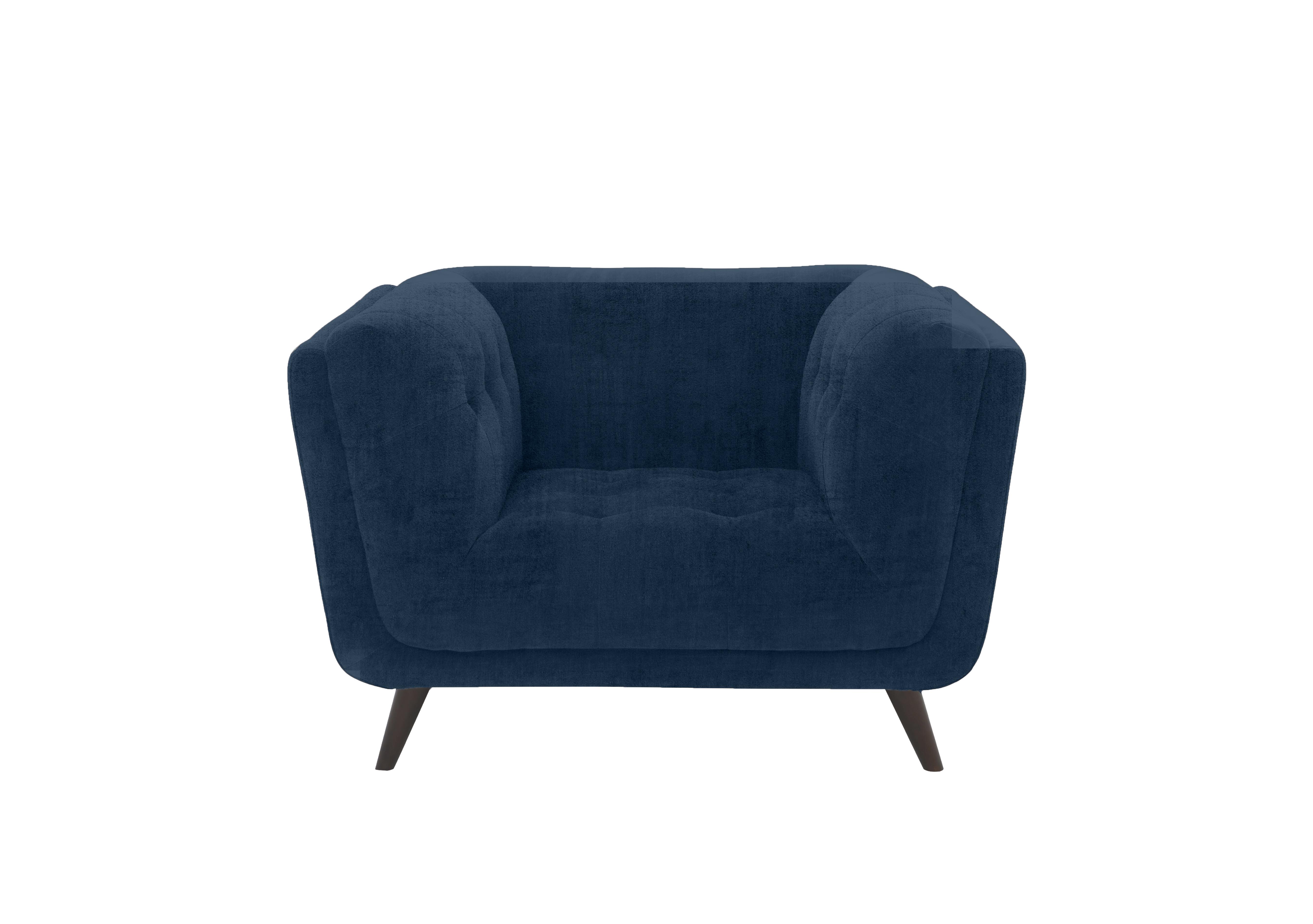Rene Fabric Armchair in Heritage 52000 Airforce Es Ft on Furniture Village