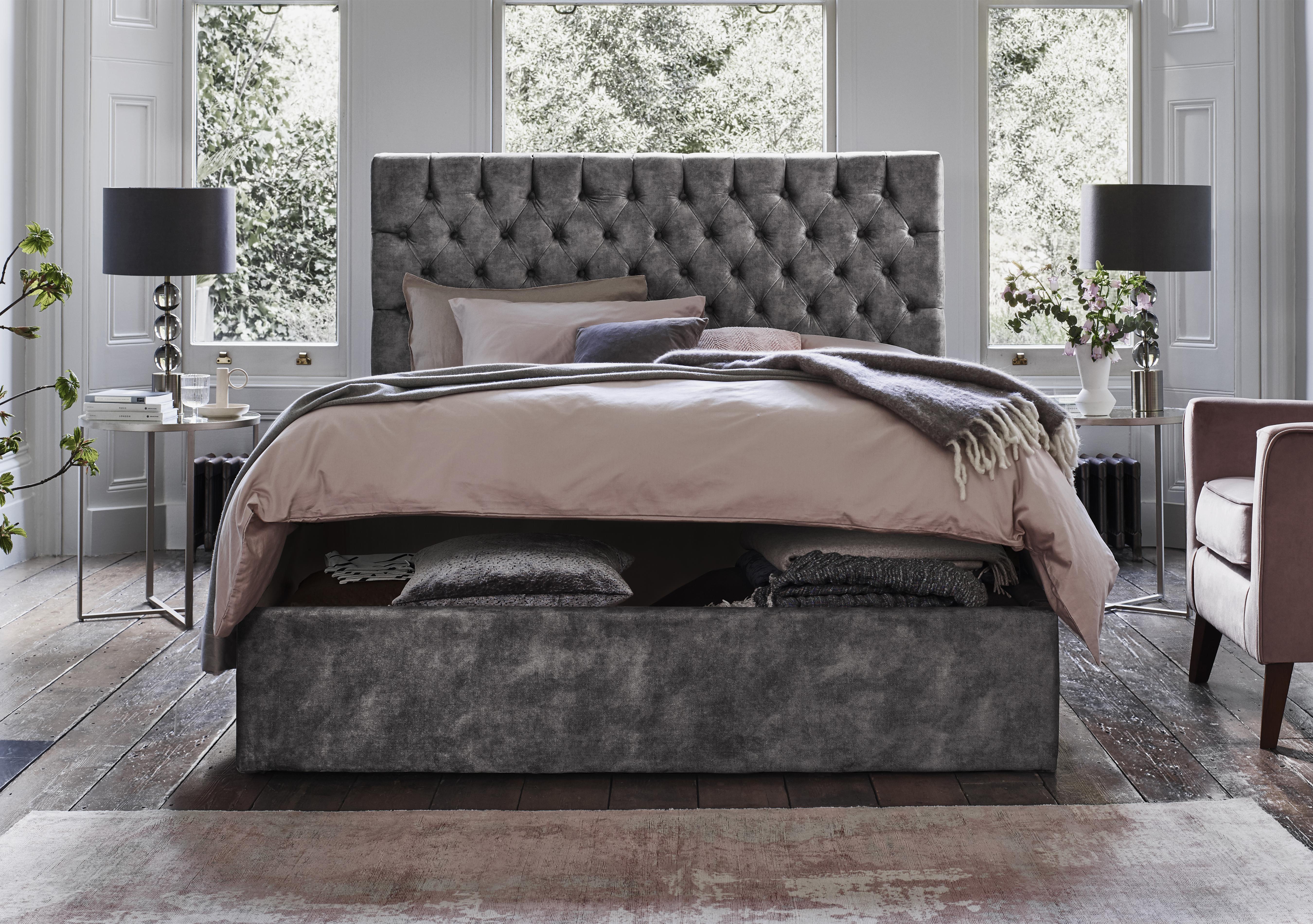 Sergio Ottoman Bed Frame in  on Furniture Village