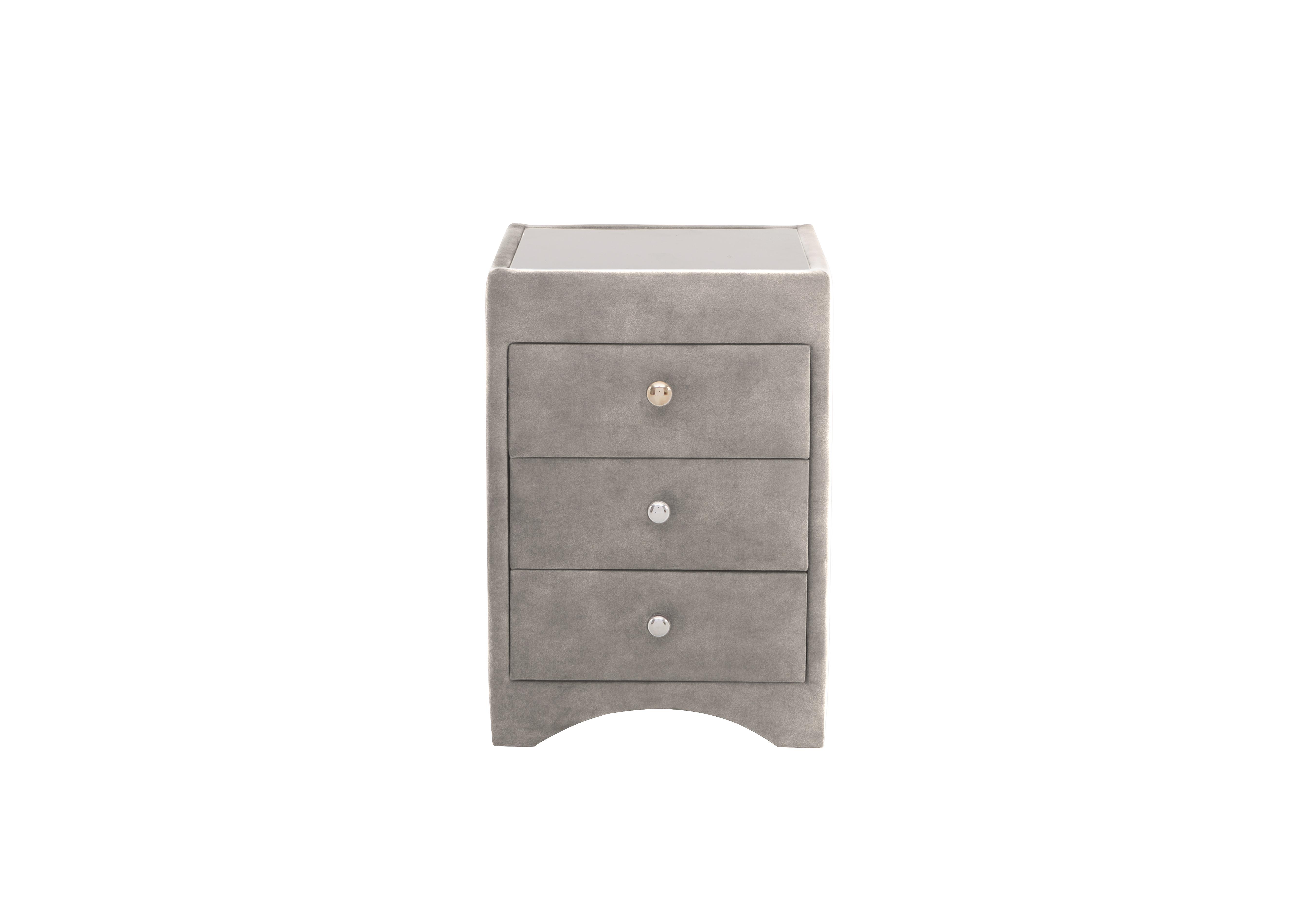 Ideal Calypso Bedside Cabinet in Dapple Silver on Furniture Village