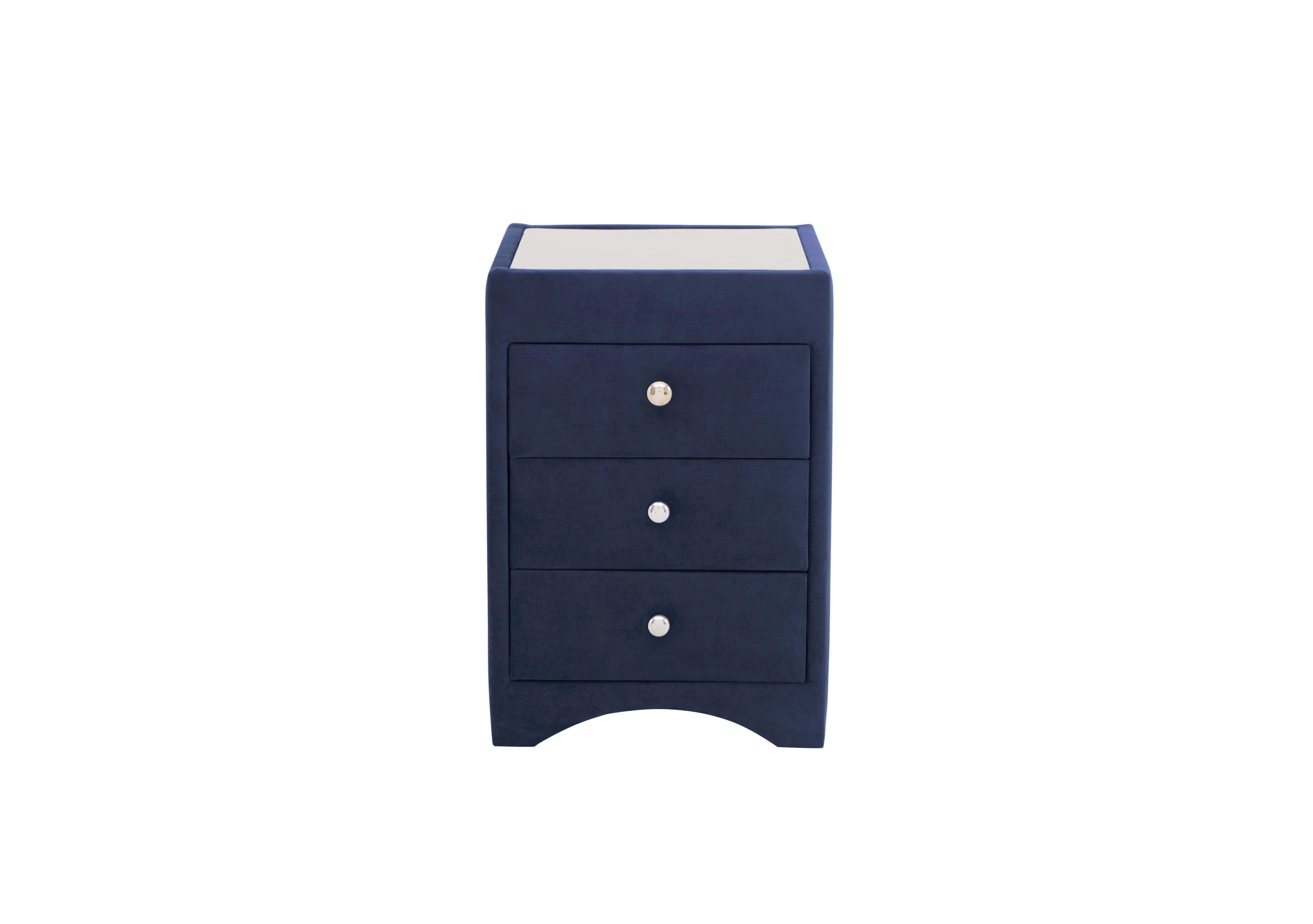 Ideal Calypso Bedside Cabinet in Smooth Midnight on Furniture Village