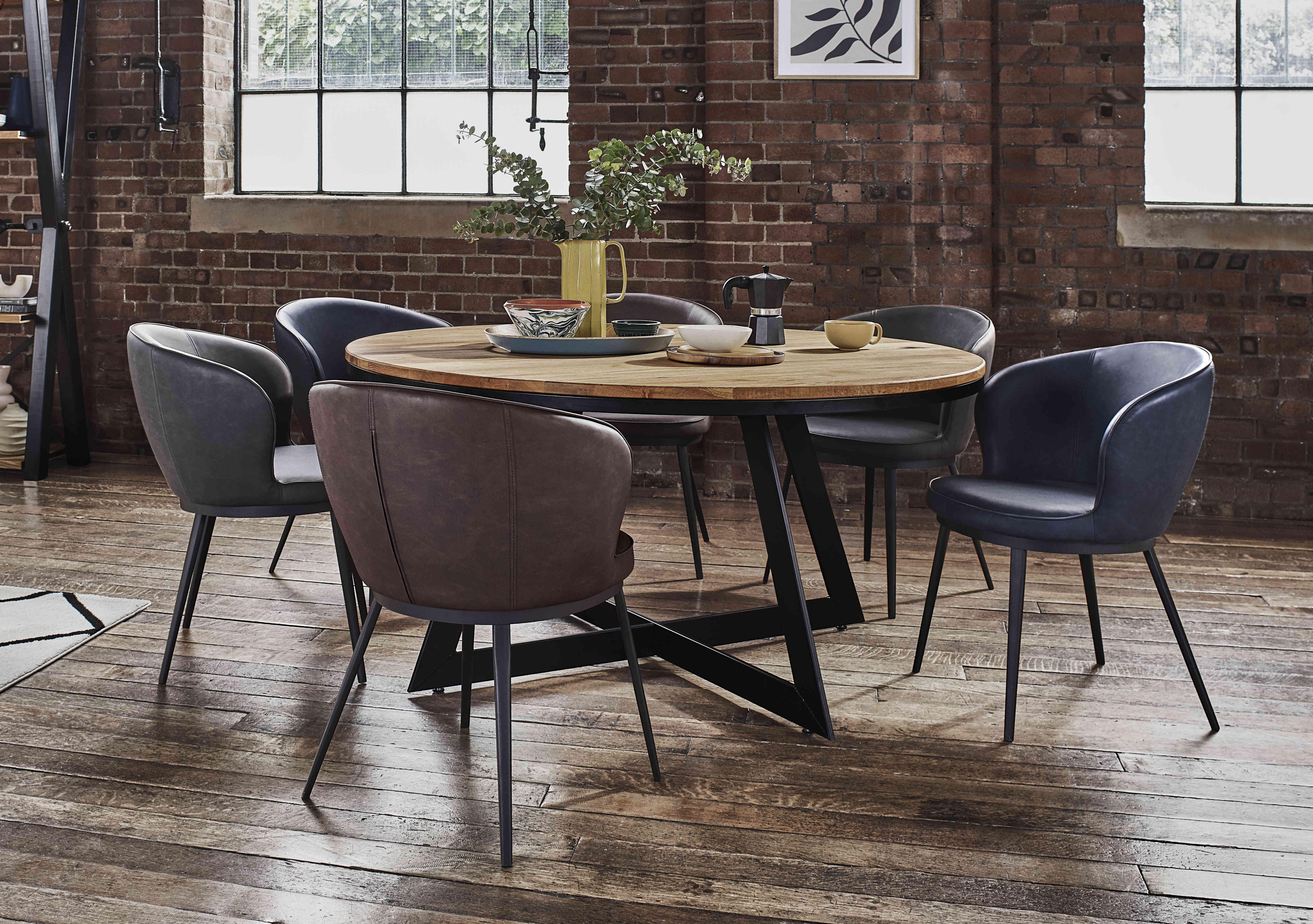 Terra Round Dining Table in  on Furniture Village